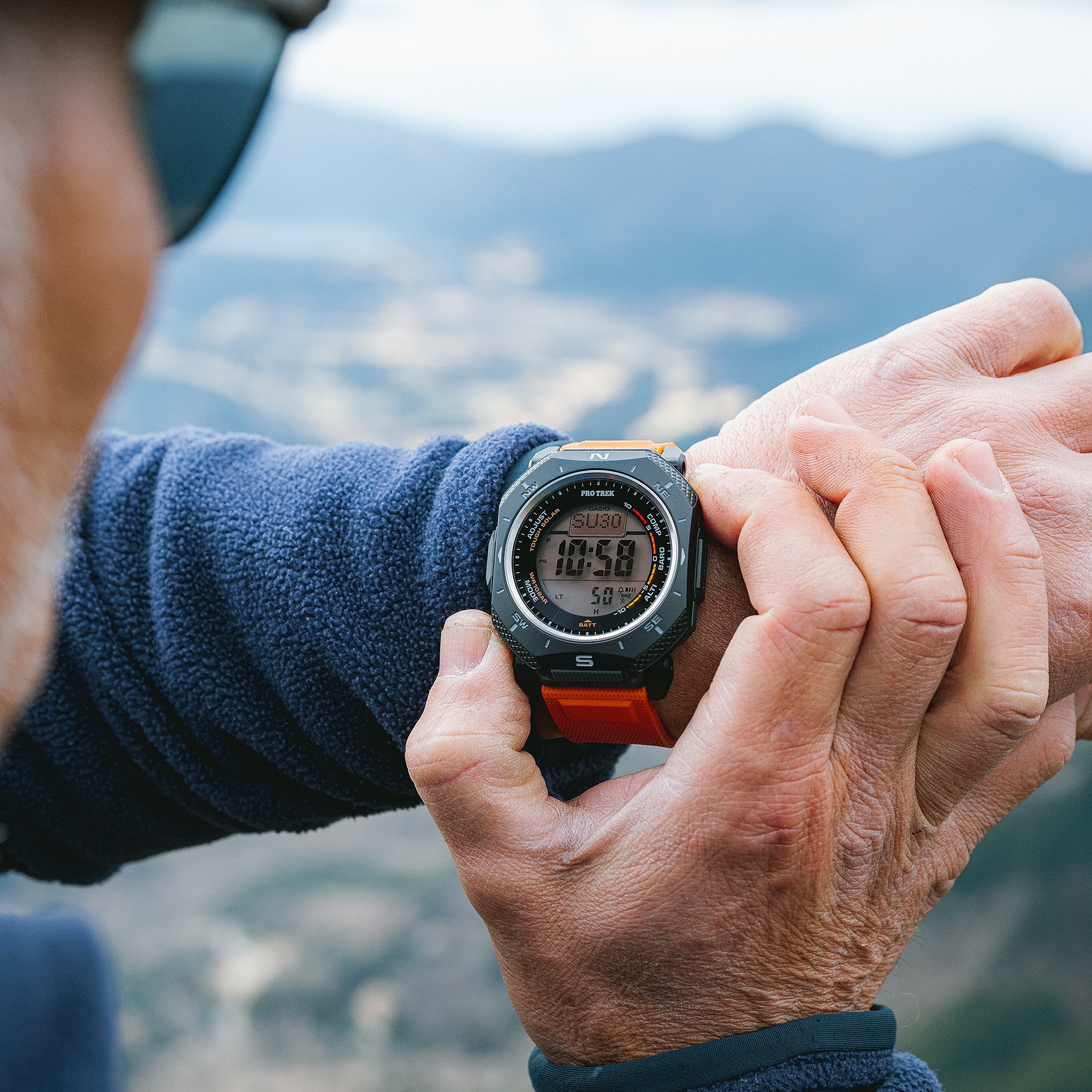 zegarek ProTrek PRG-69-4ER solar ProTrek