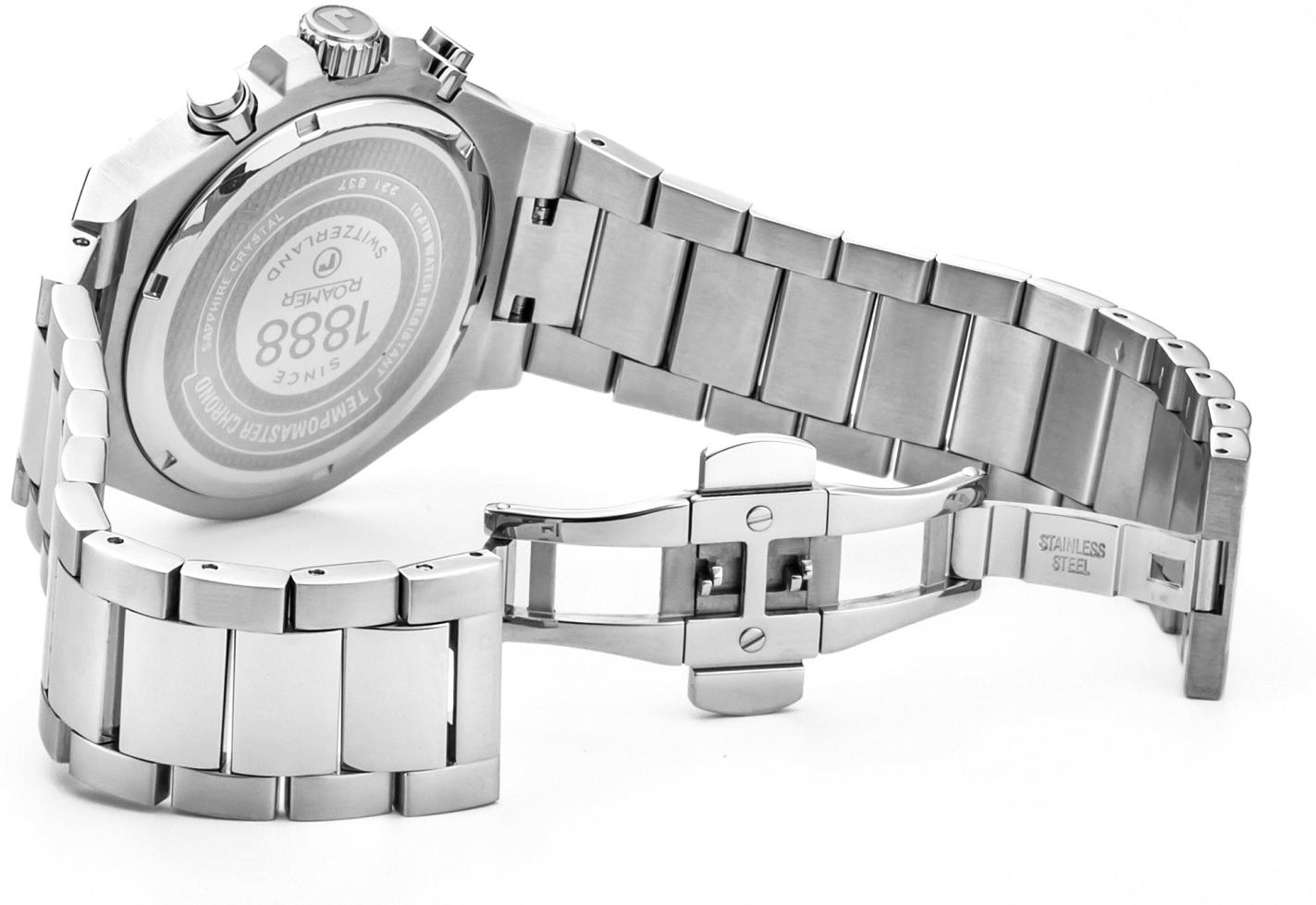 zegarek Roamer 221837 41 45 20 męski z chronograf Tempomaster Chrono - miniatura 3
