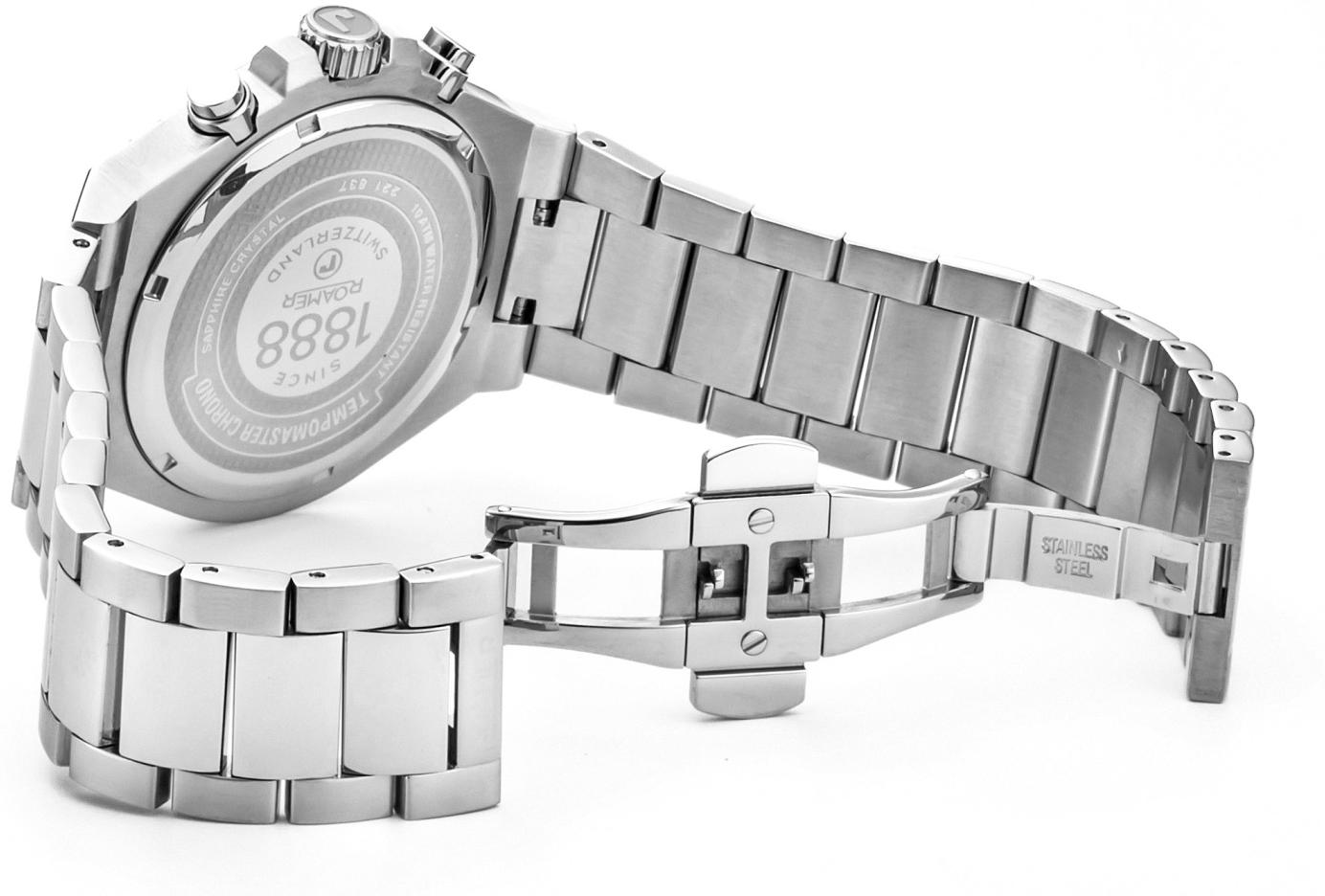 zegarek Roamer 221837 41 55 20 męski z chronograf Tempomaster Chrono