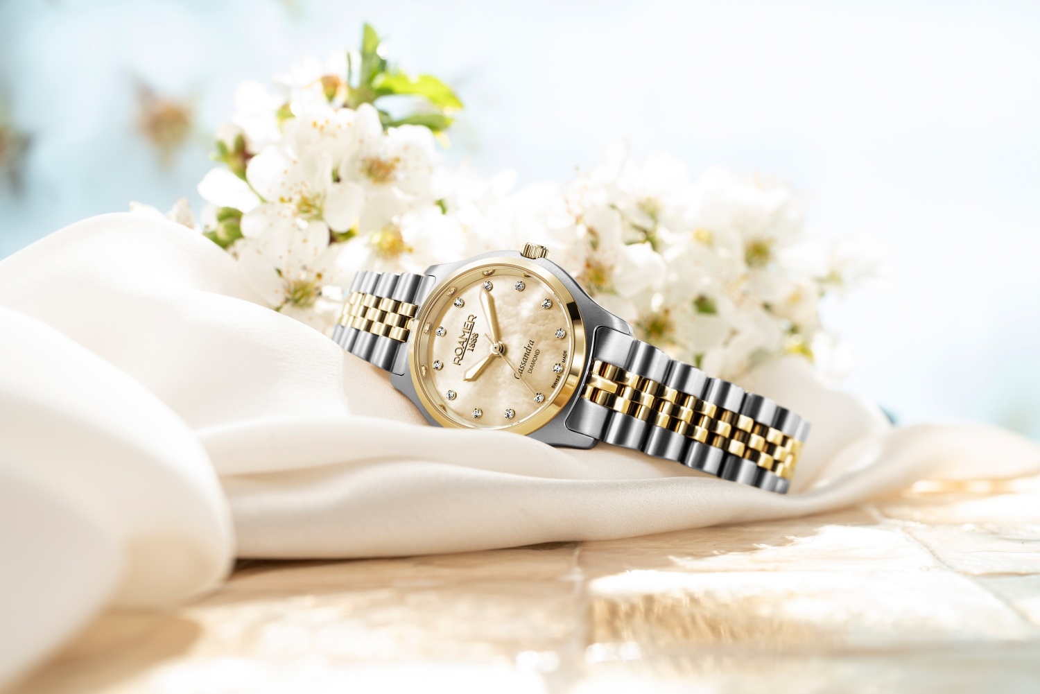 zegarek Roamer 626847 47 39 20 kwarcowy damski Cassandra Cassandra diamond - miniatura 6