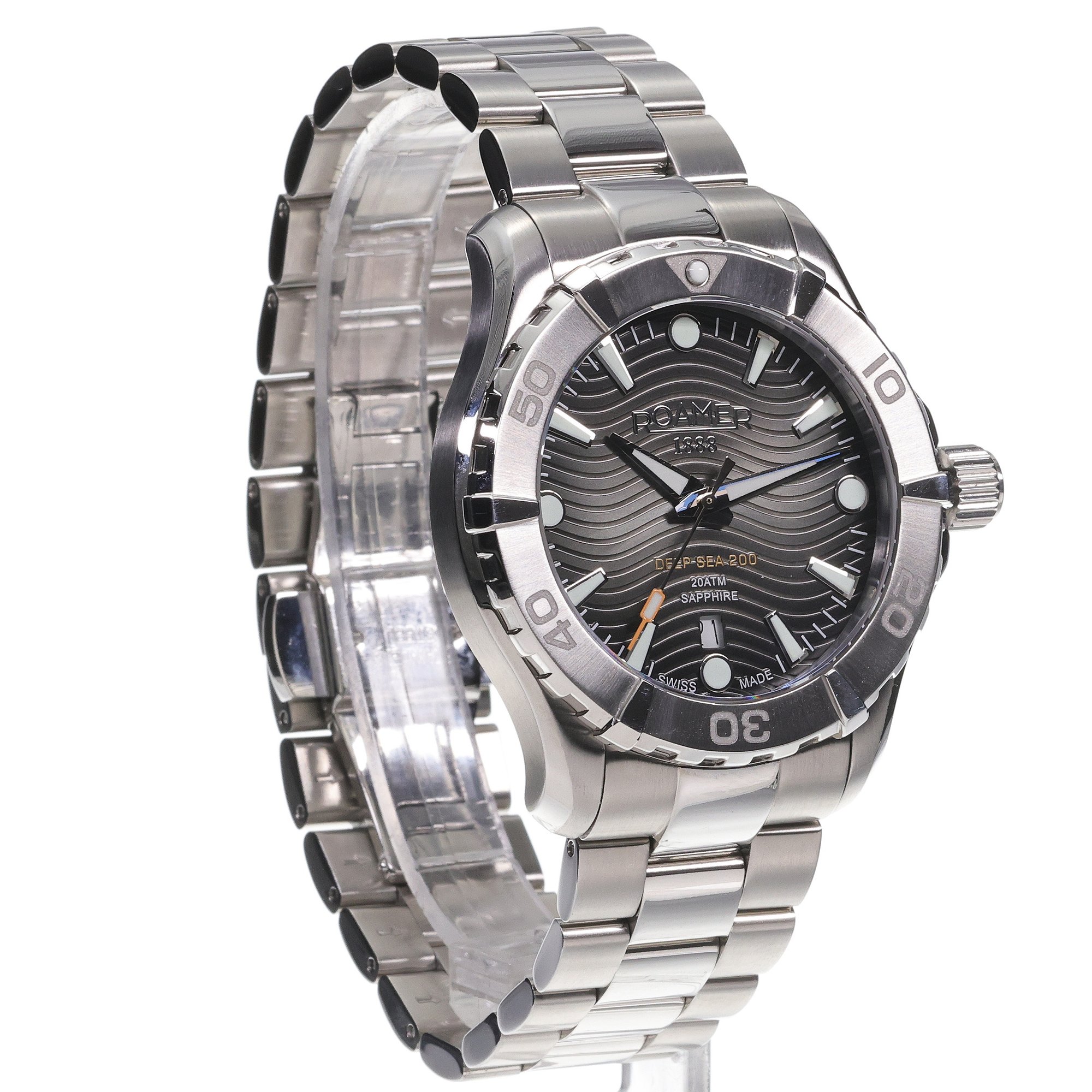 zegarek Roamer 860833 41 55 70 kwarcowy męski Deep Sea Deep Sea 200 - miniatura 3