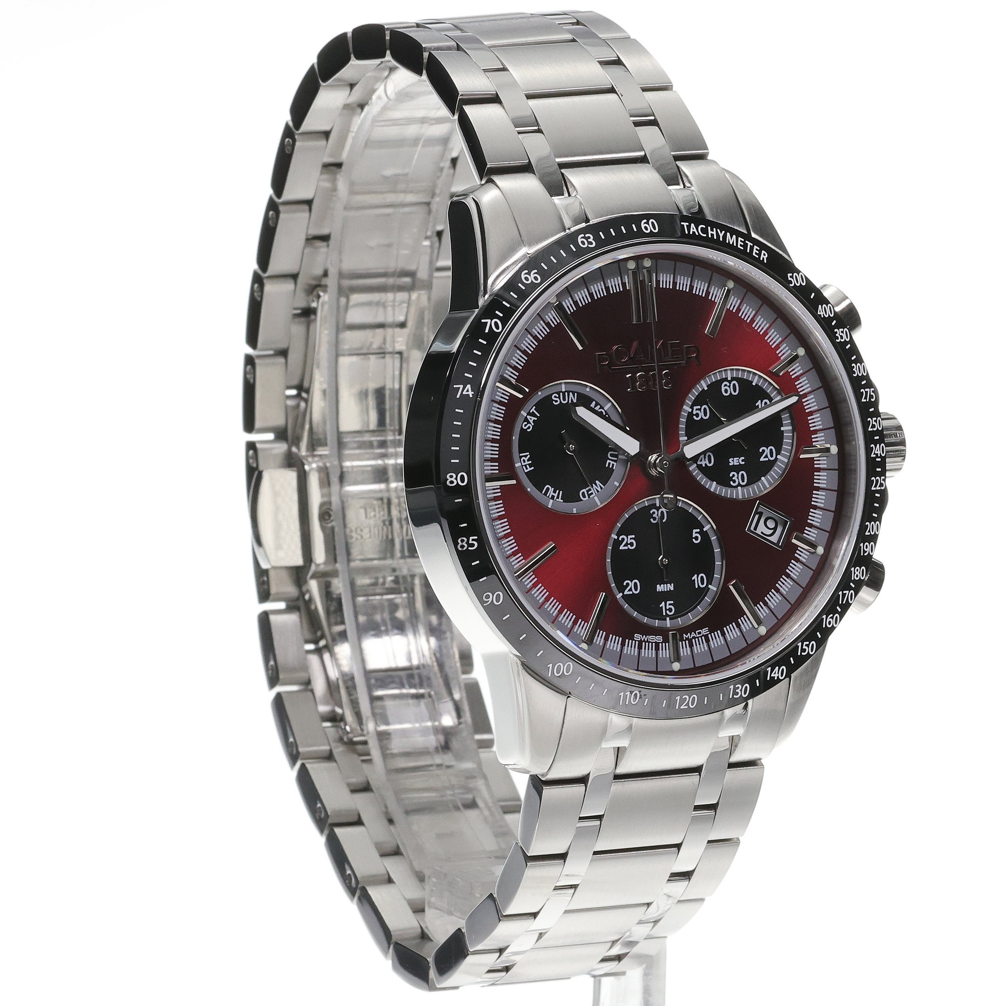 zegarek Roamer 968988 41 65 20 kwarcowy męski Mercury Mercury Chrono - miniatura 3