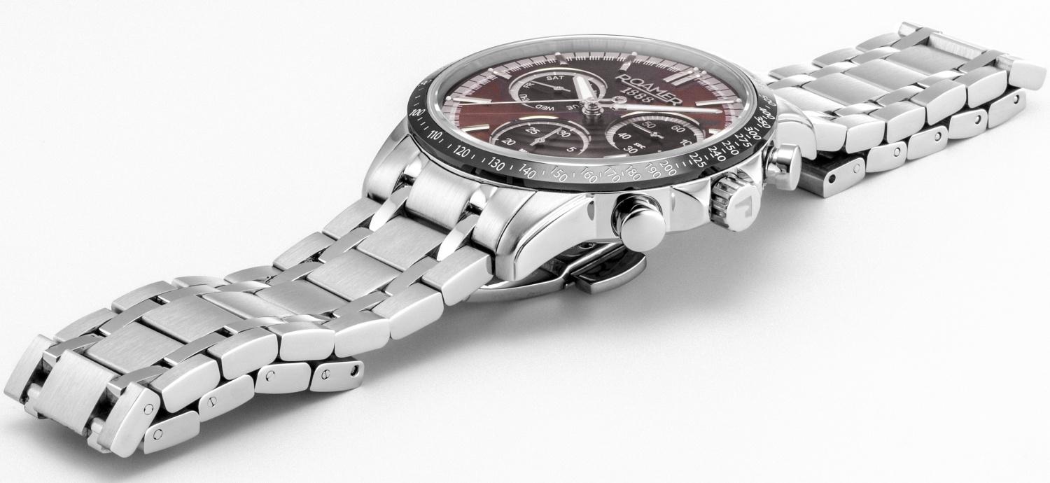 zegarek Roamer 968988 41 65 20 Mercury Chrono męski z tachometr Mercury - miniatura 7