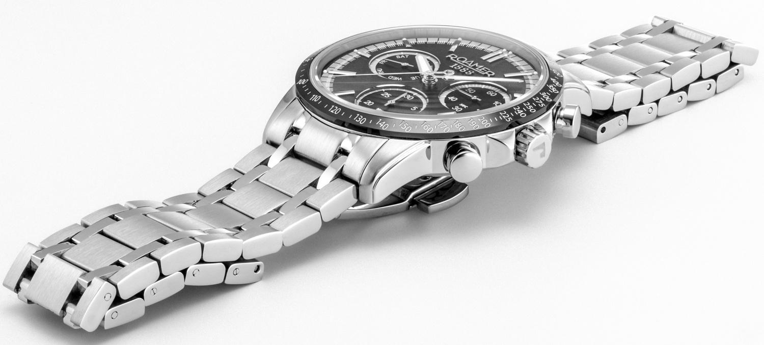 zegarek Roamer 968988 41 85 20 Mercury Chrono męski z tachometr Mercury - miniatura 7