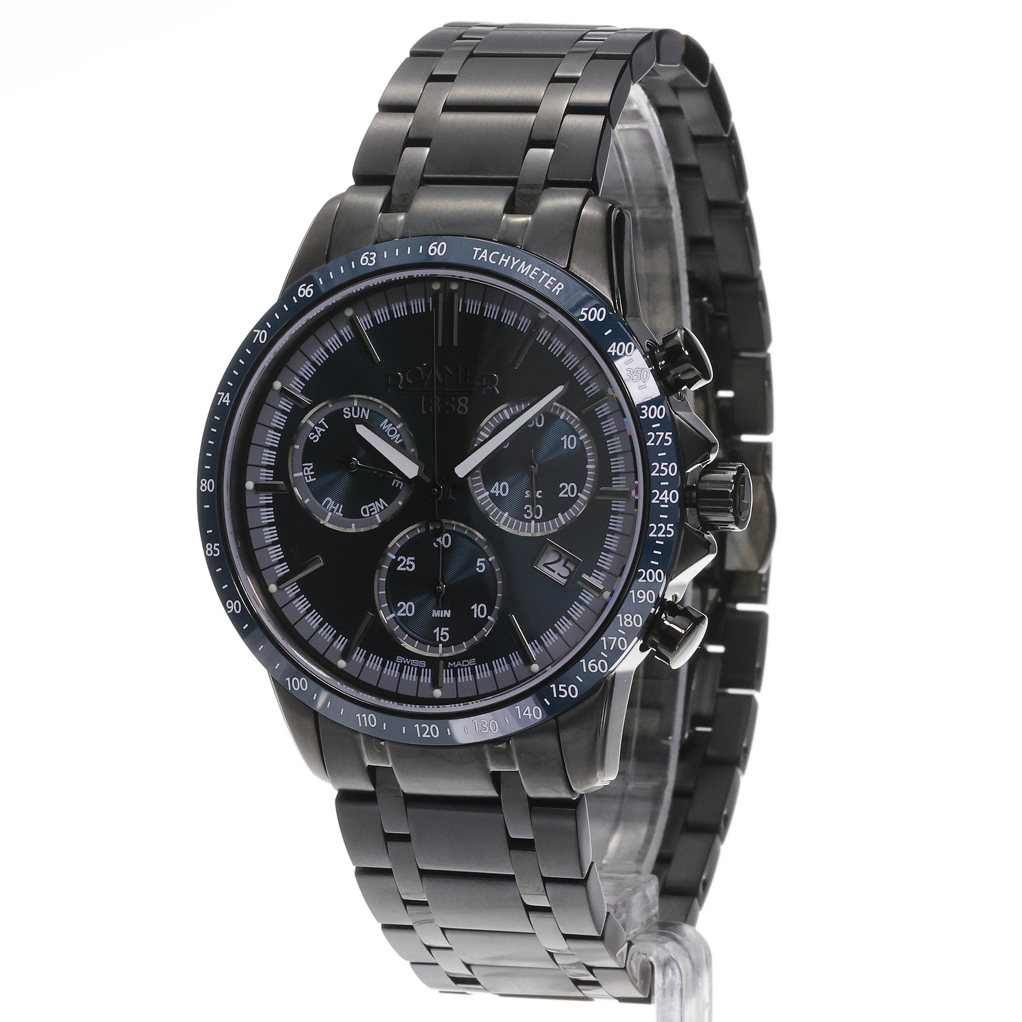 zegarek Roamer 968988 44 45 20 czarny Mercury - miniatura 2