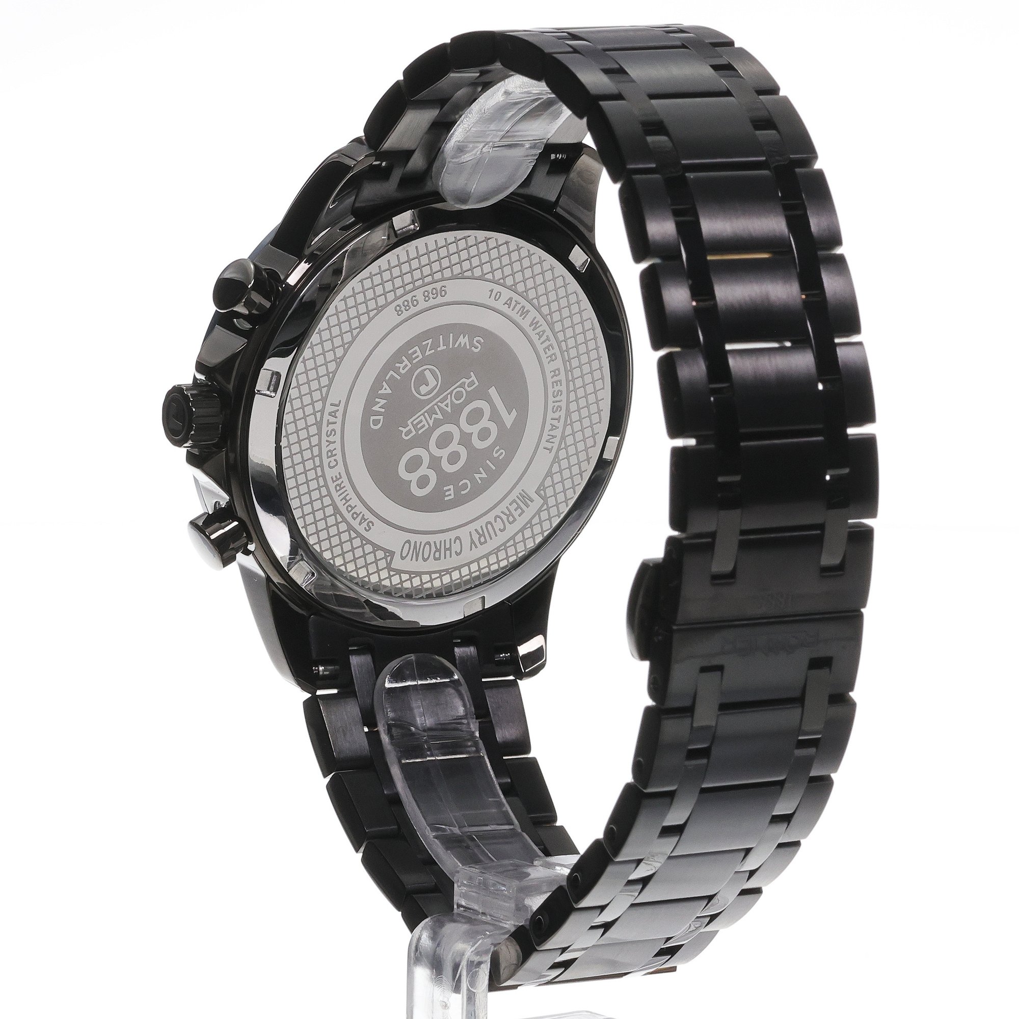 zegarek Roamer 968988 44 45 20 kwarcowy męski Mercury Mercury Chrono - miniatura 4