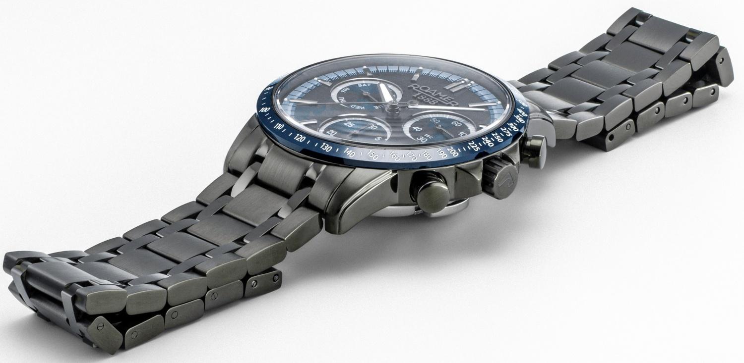 zegarek Roamer 968988 44 45 20 Mercury Chrono męski z tachometr Mercury - miniatura 7