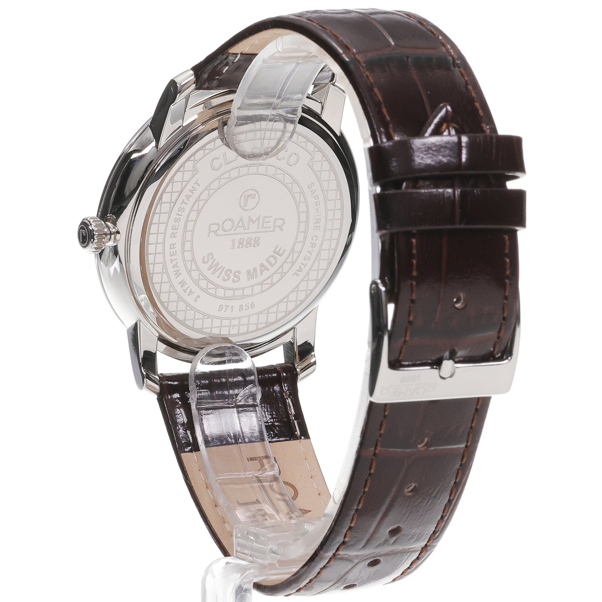 zegarek Roamer 971856 41 75 05 kwarcowy męski Roamer Classico Gents - miniatura 4