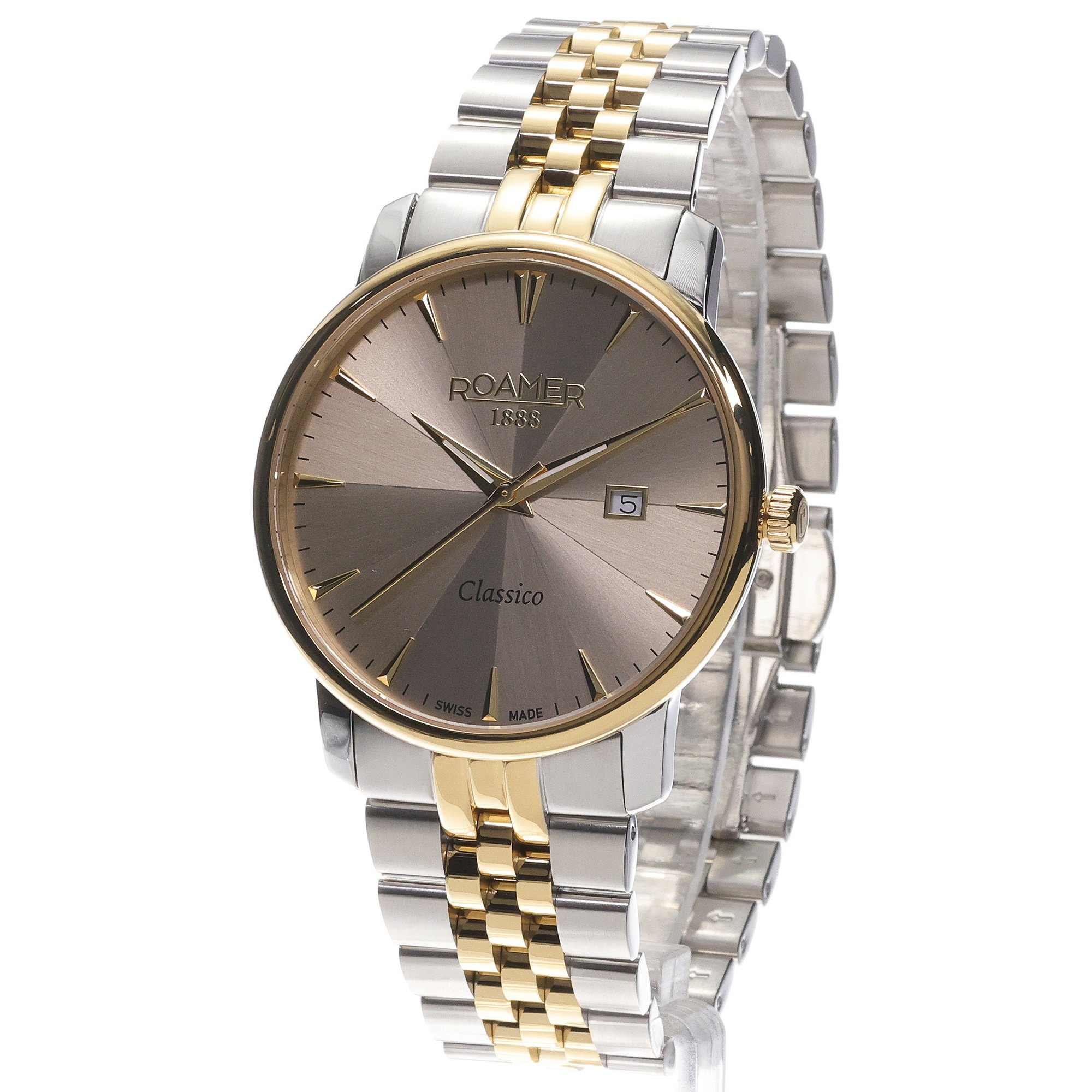 zegarek Roamer 971856 48 55 50 srebrny Classic Line