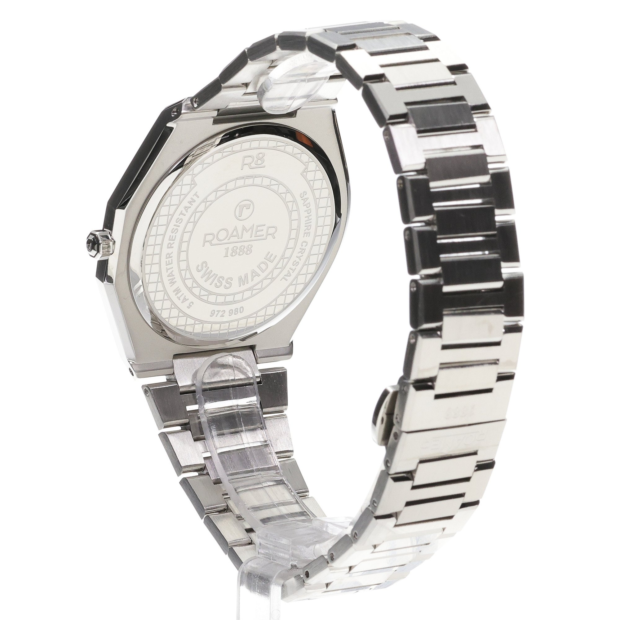 zegarek Roamer 972980 41 45 20 kwarcowy męski Roamer R8 Gents - miniatura 4