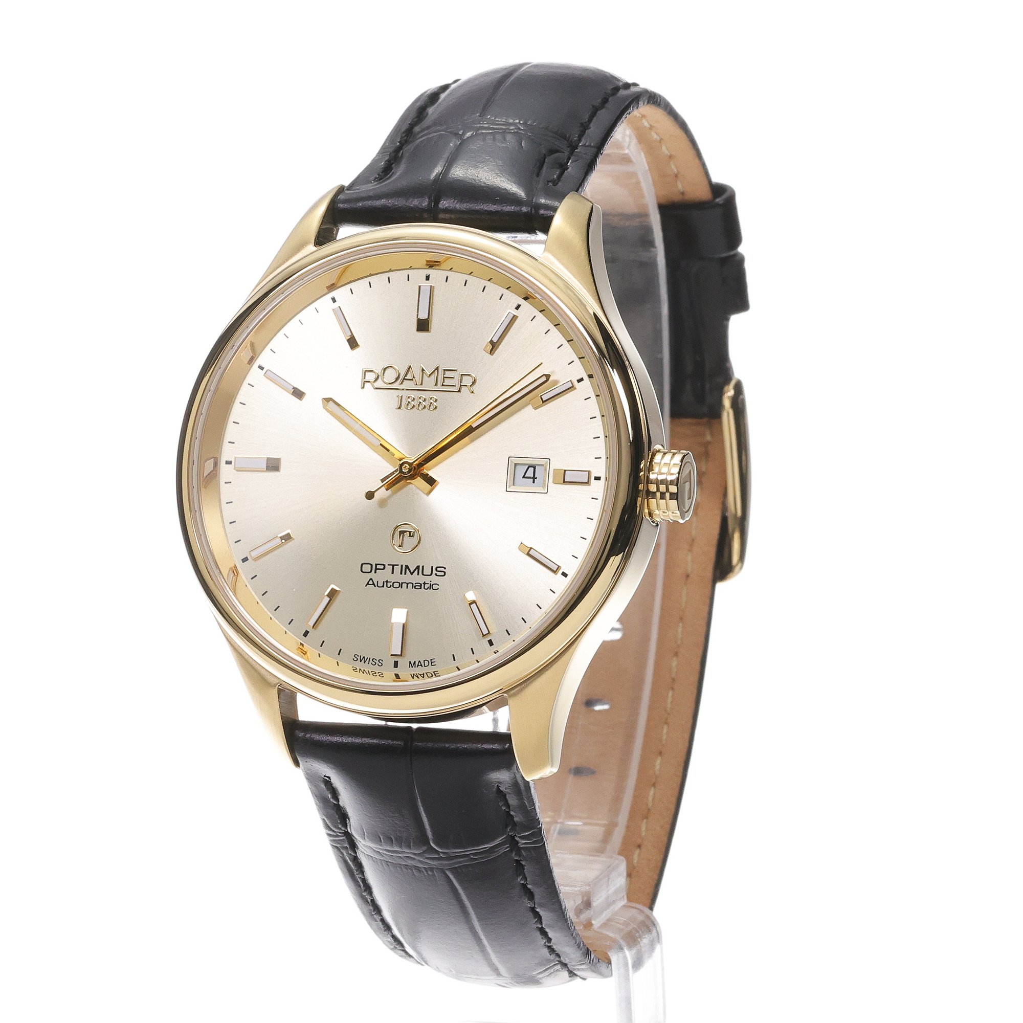 zegarek Roamer 983983 48 35 05 złoty Optimus