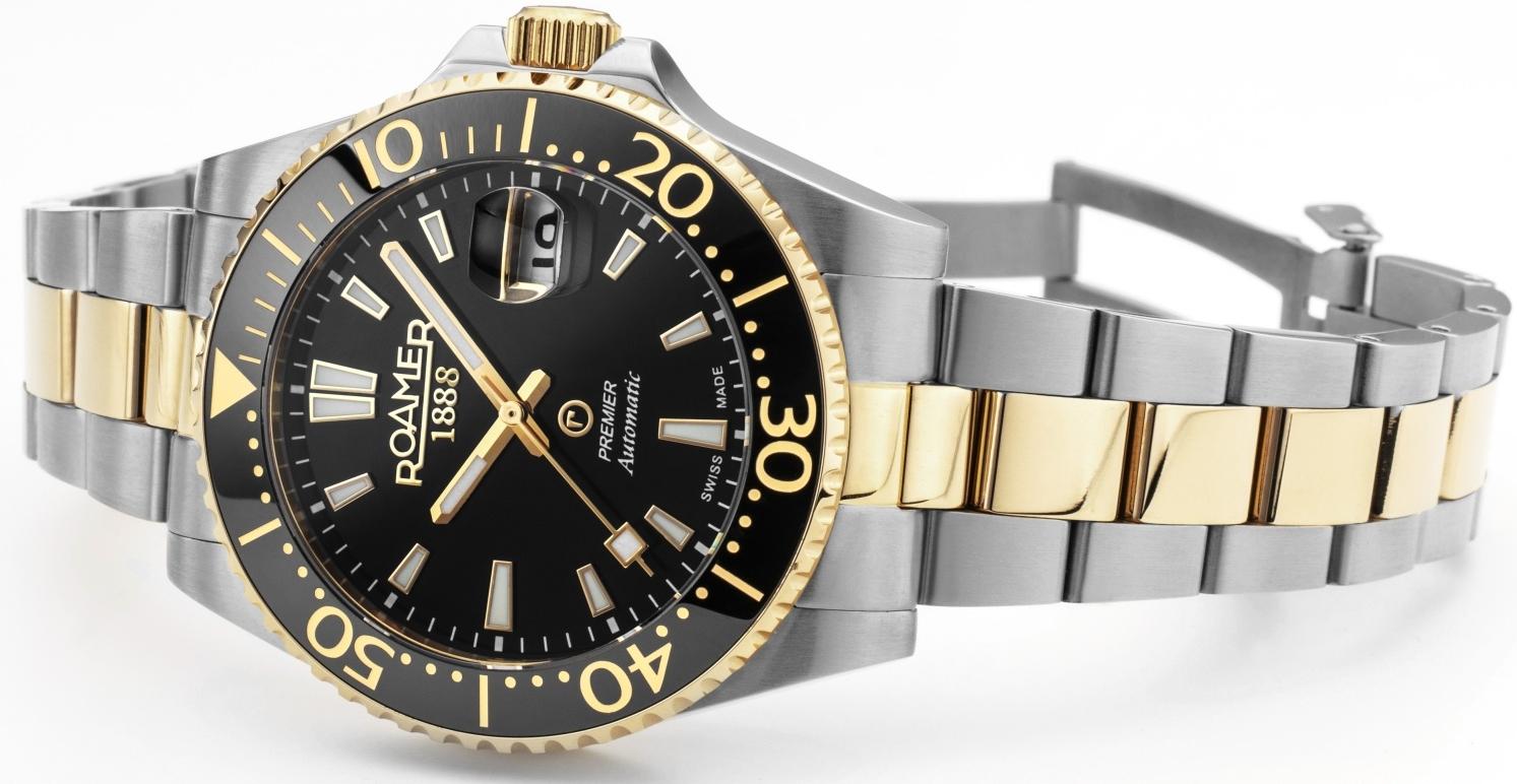 zegarek Roamer 986983 47 85 21 automatyczny męski Premier Premier Automatic