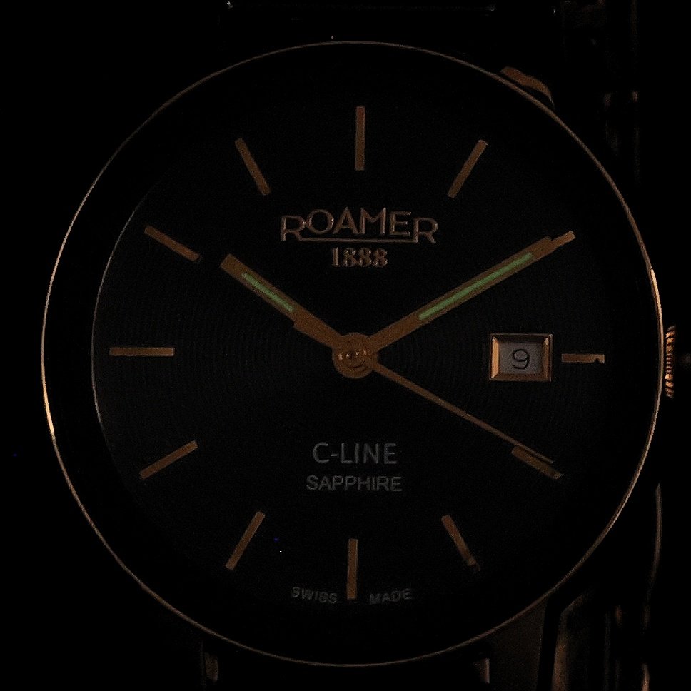 zegarek Roamer 997844 48 85 20 złoty C-Line - miniatura 5