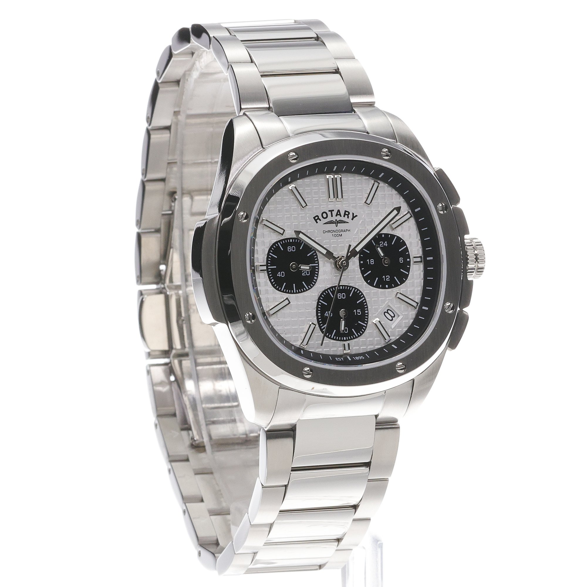 zegarek Rotary RGB10031-07 srebrny Apex100 - miniatura 3