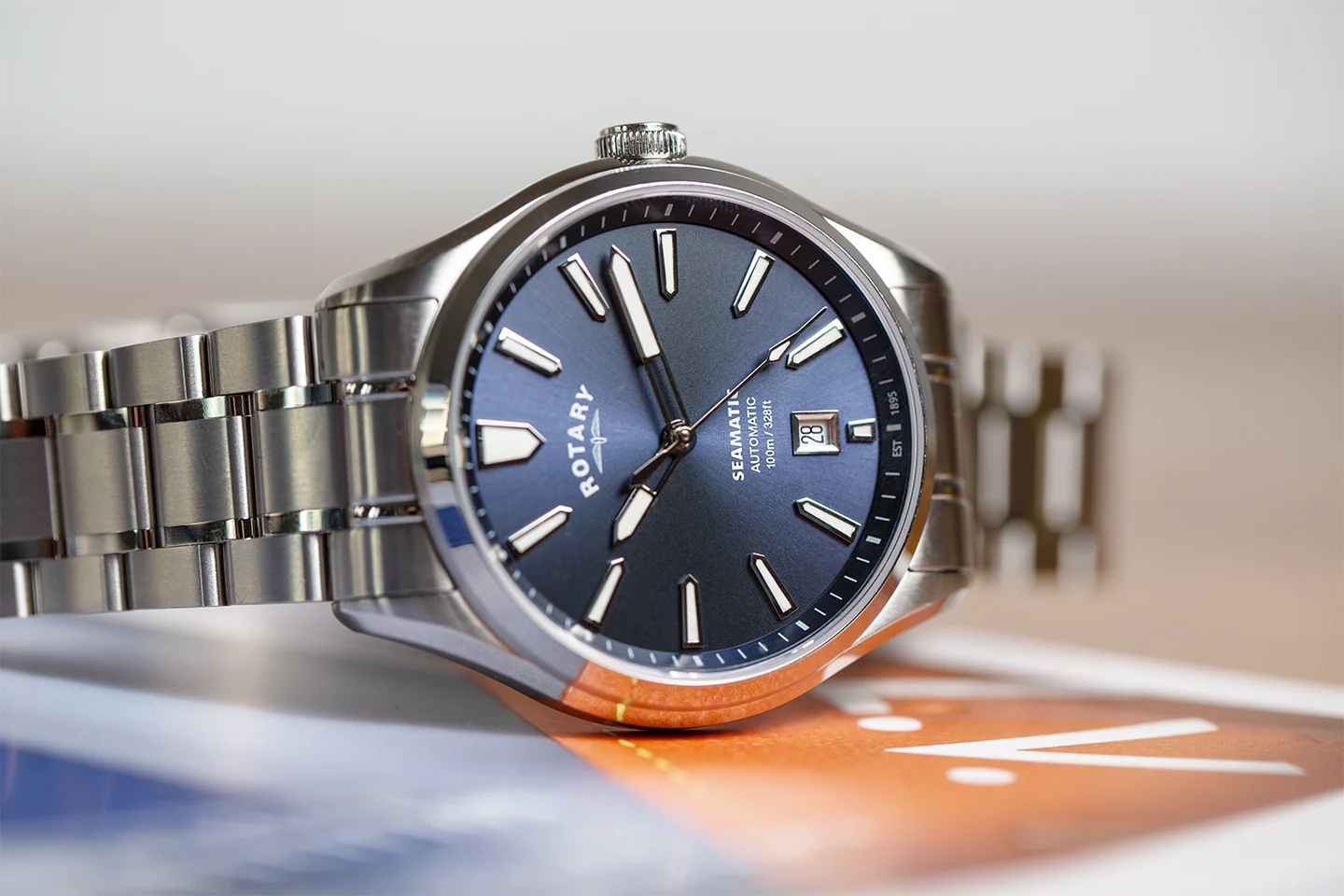 zegarek Rotary RGB10033-05 automatyczny męski Seamatic Seamatic 100 Automatic - miniatura 6