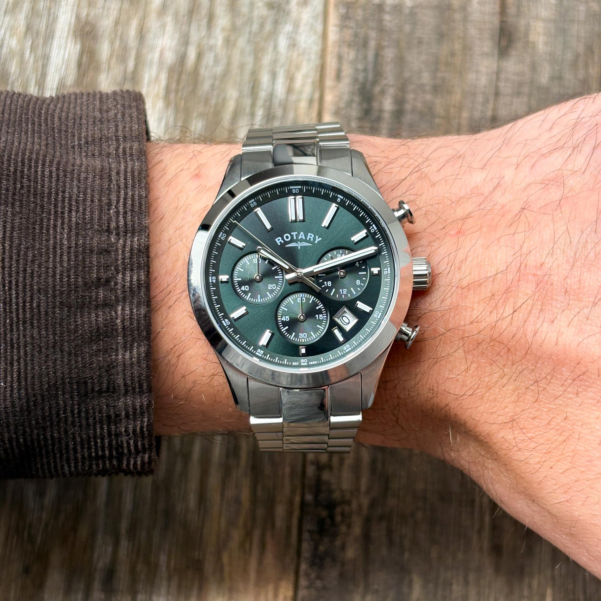 zegarek Rotary RGB10069-24 kwarcowy męski Heritage Heritage Chronograph - miniatura 9