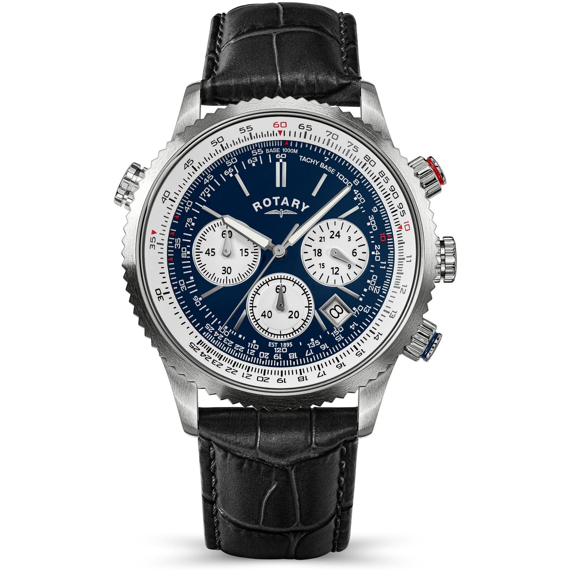 zegarek Rotary RGS10093-53 Pilot Chronograph