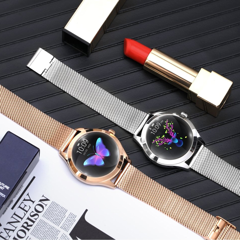 zegarek Rubicon RNBE37RIBX05AX Smartwatch Rubicon RNBE37 różowe złoto Smartwatch mineralne - miniatura 10