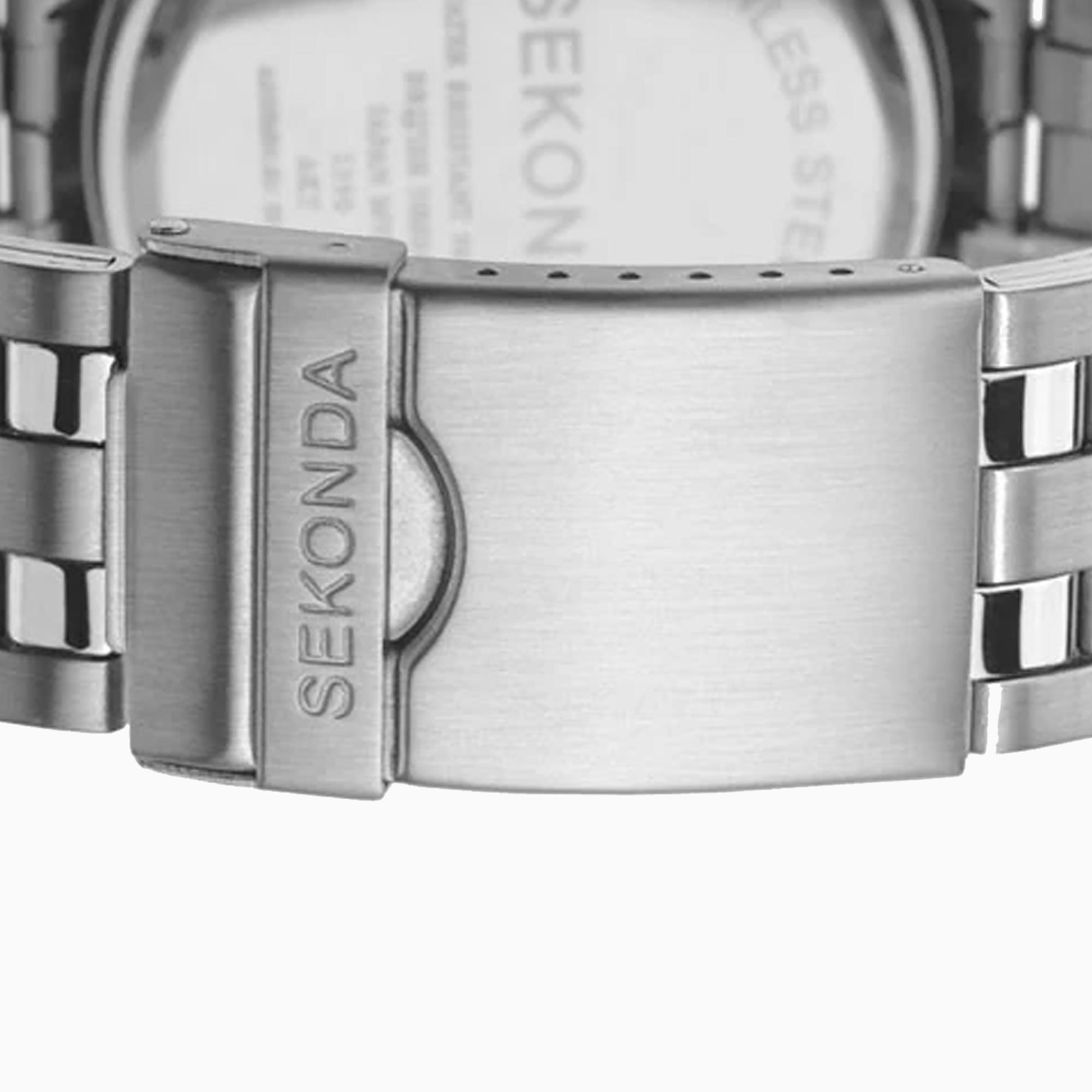 zegarek Sekonda 1391 srebrny Chronograph - miniatura 6