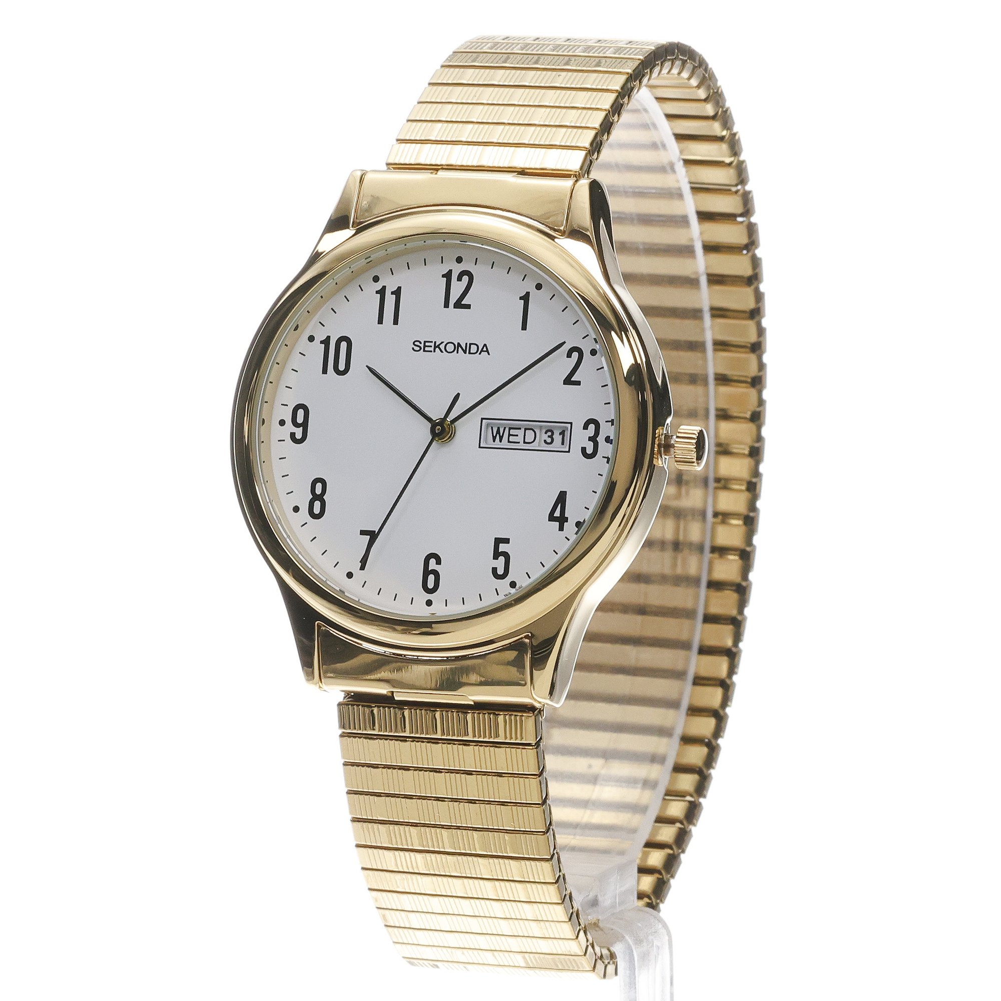 zegarek Sekonda 30124 złoty Classic - miniatura 2