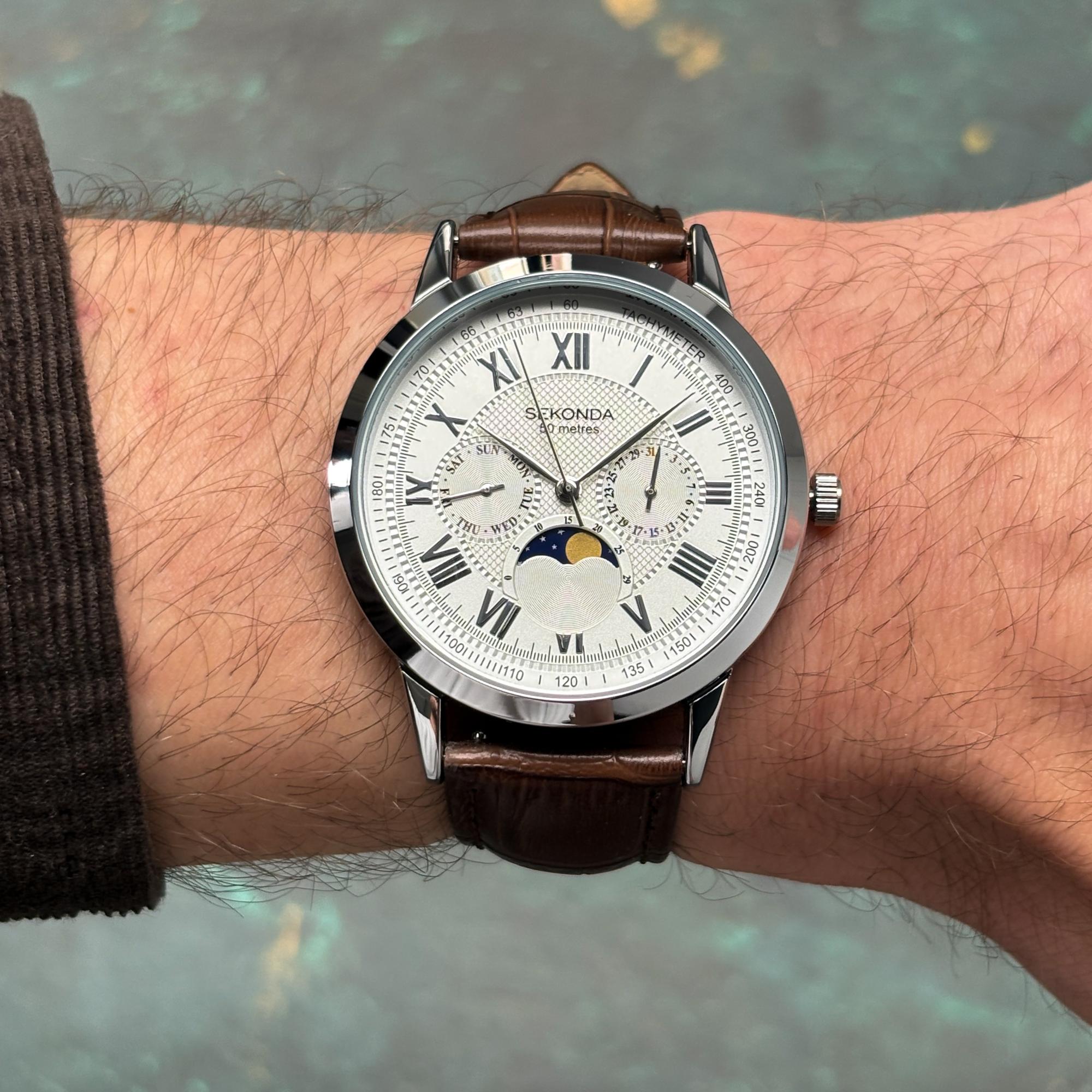 zegarek Sekonda 30146 srebrny Classic