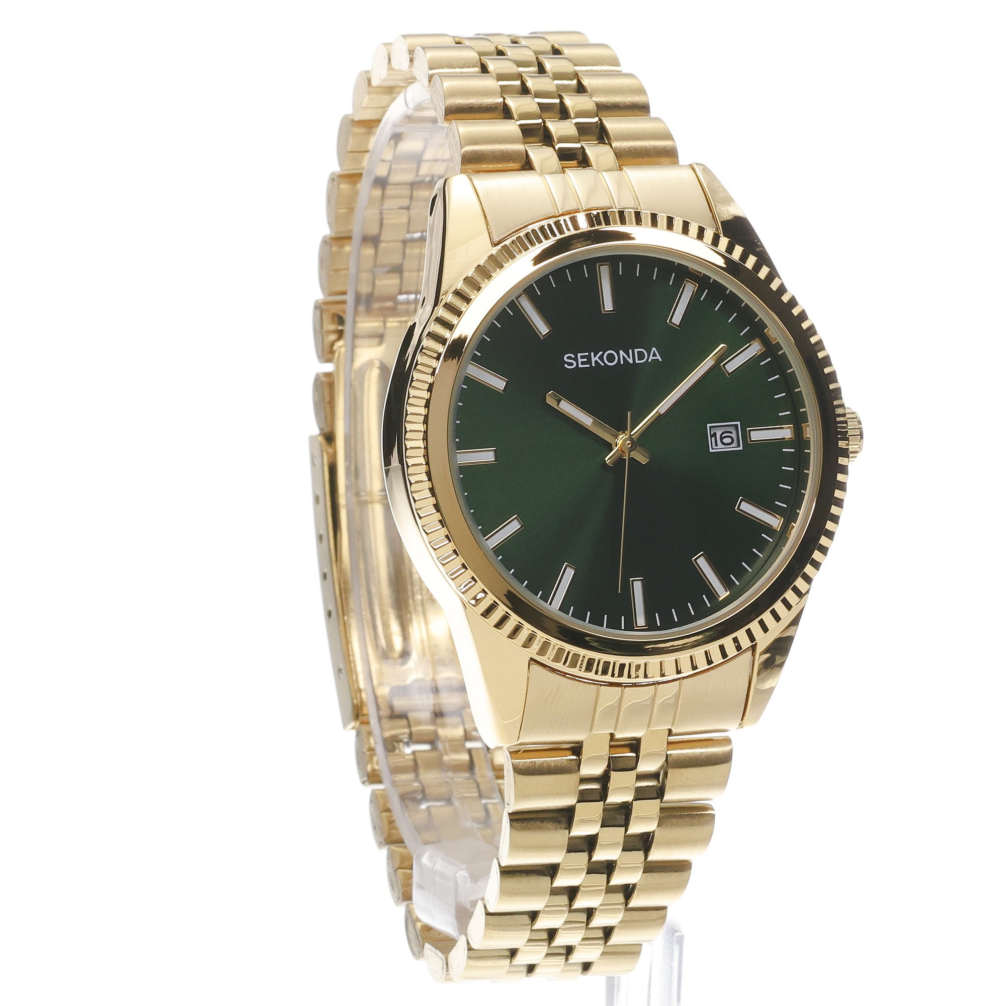 zegarek Sekonda 30157 złoty Classic - miniatura 3