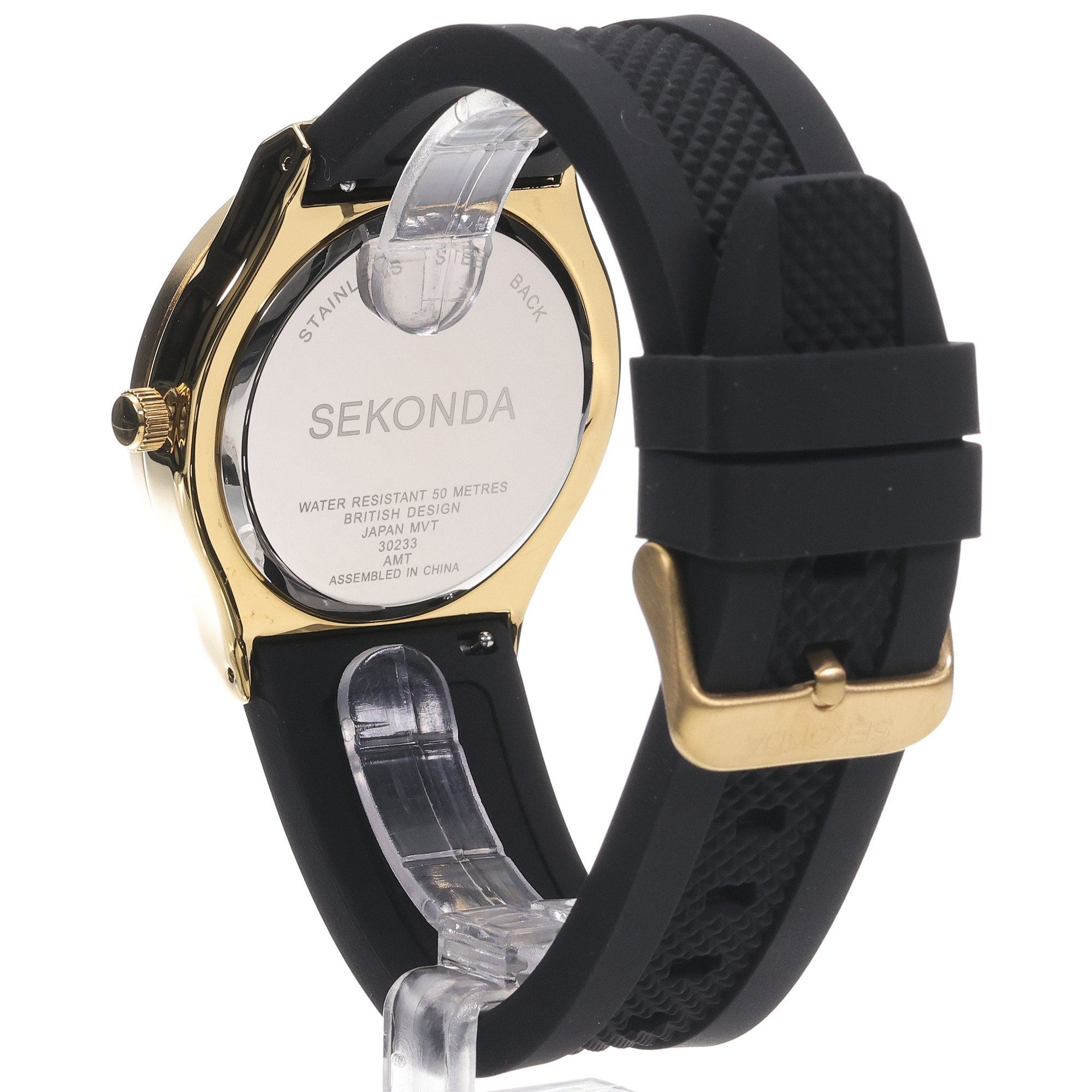 zegarek Sekonda 30233 złoty Sports - miniatura 4