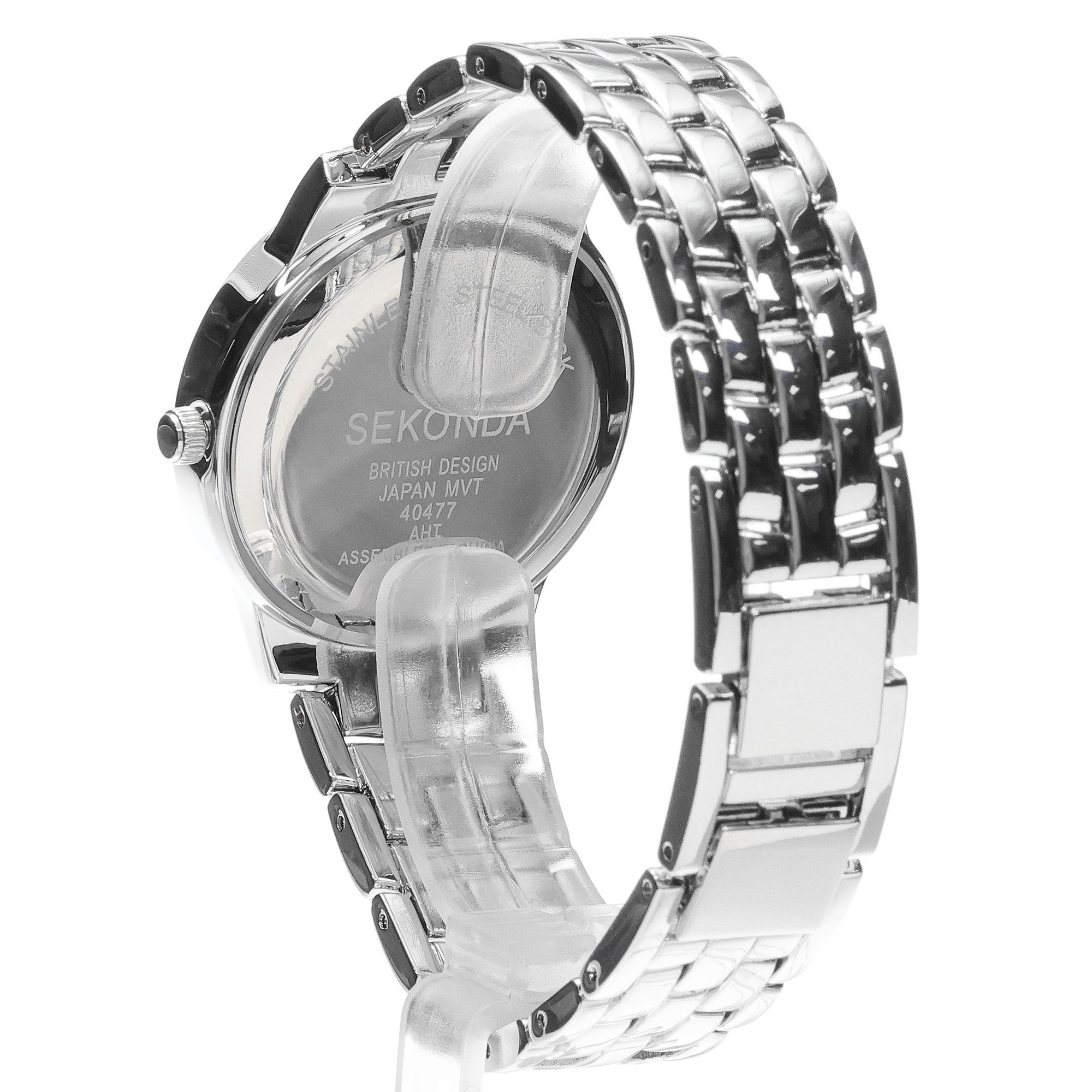 zegarek Sekonda 40477 srebrny Dress - miniatura 4