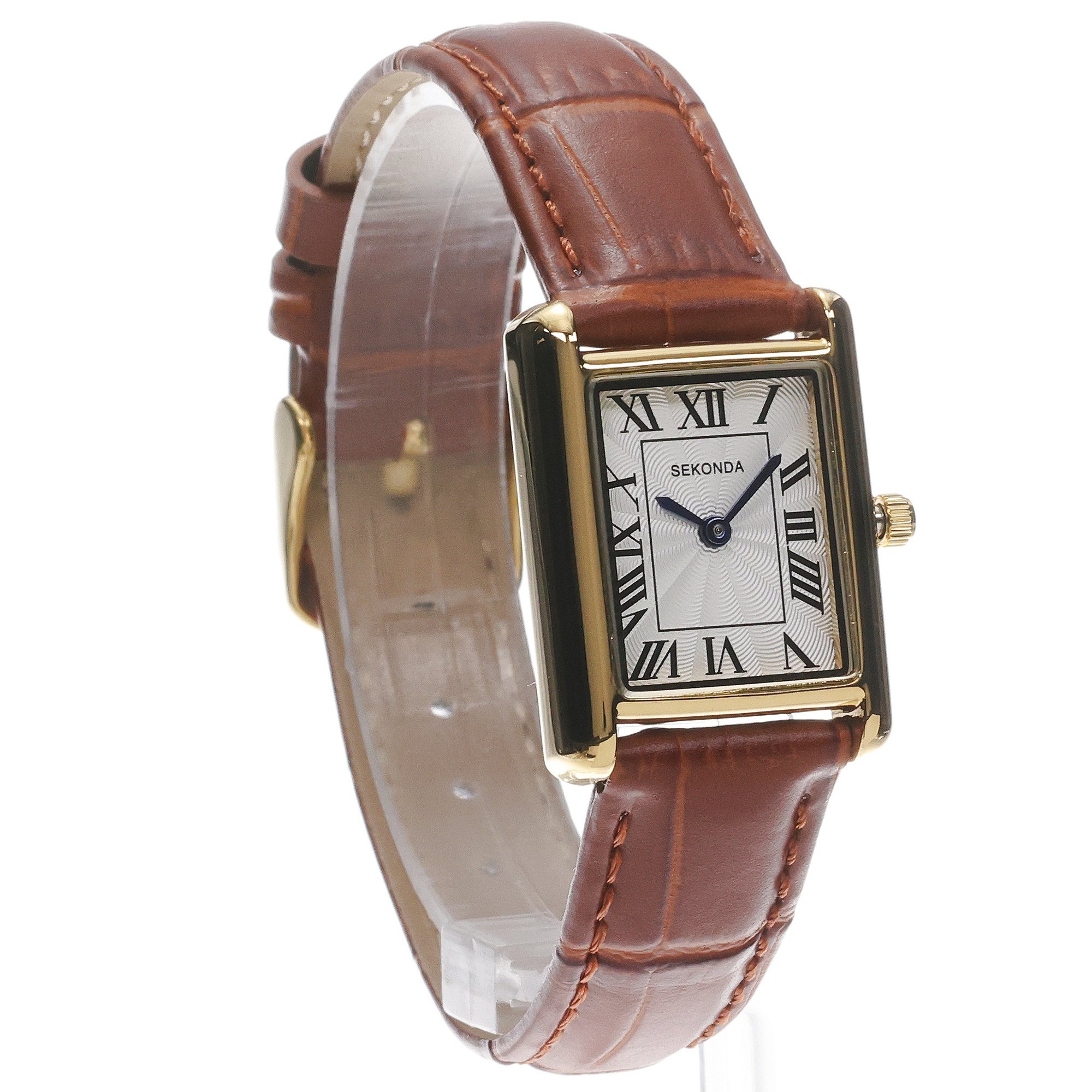 zegarek Sekonda 40695 złoty Sekonda - miniatura 3