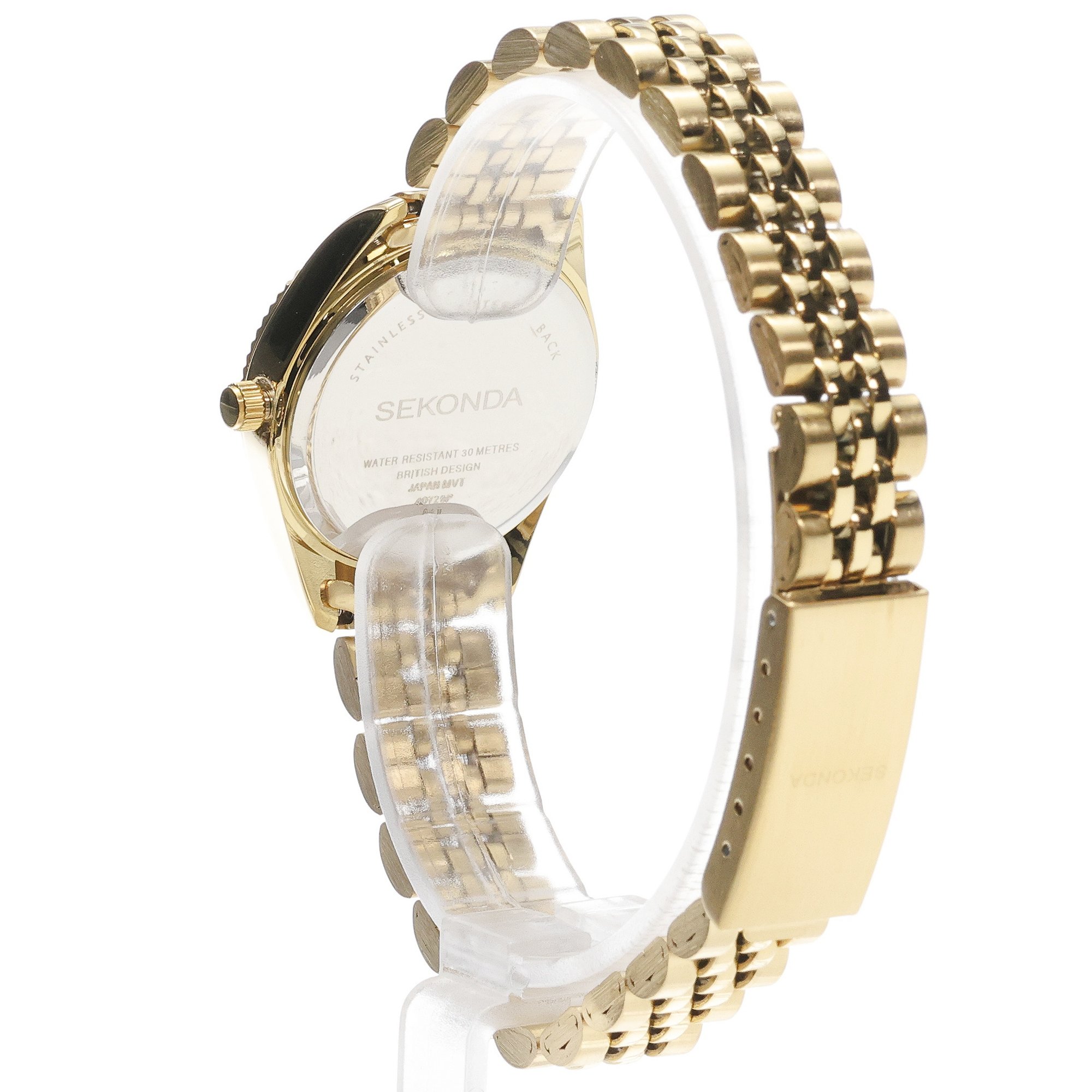 zegarek Sekonda 40729 złoty Classic - miniatura 4
