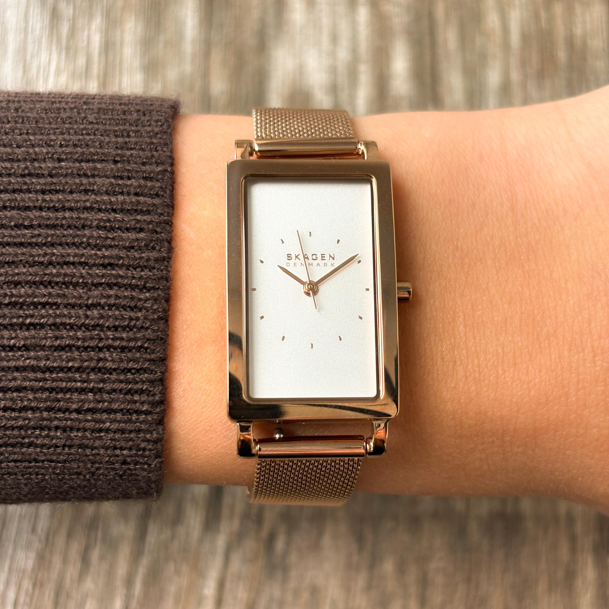 zegarek Skagen SKW3095 różowe złoto Hagen - miniatura 7