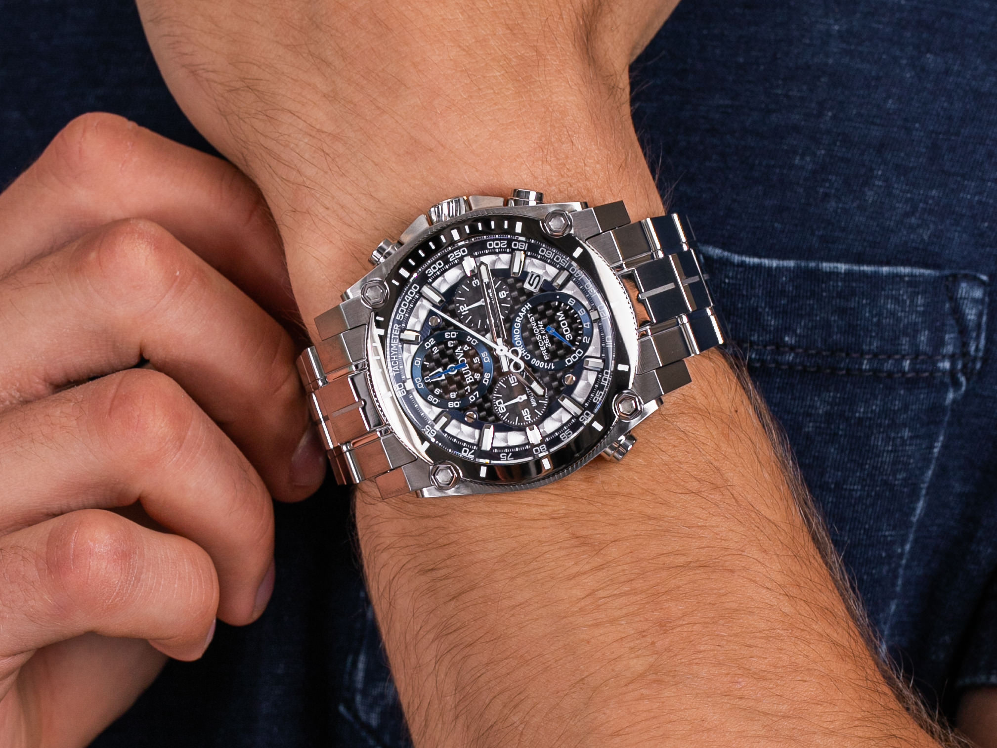Bulova 98B316 zegarek sportowy Precisionist - miniatura 2
