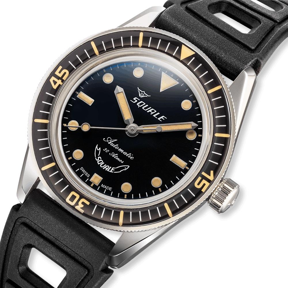zegarek Squale SUB-37BKBKRBK męski - miniatura 3