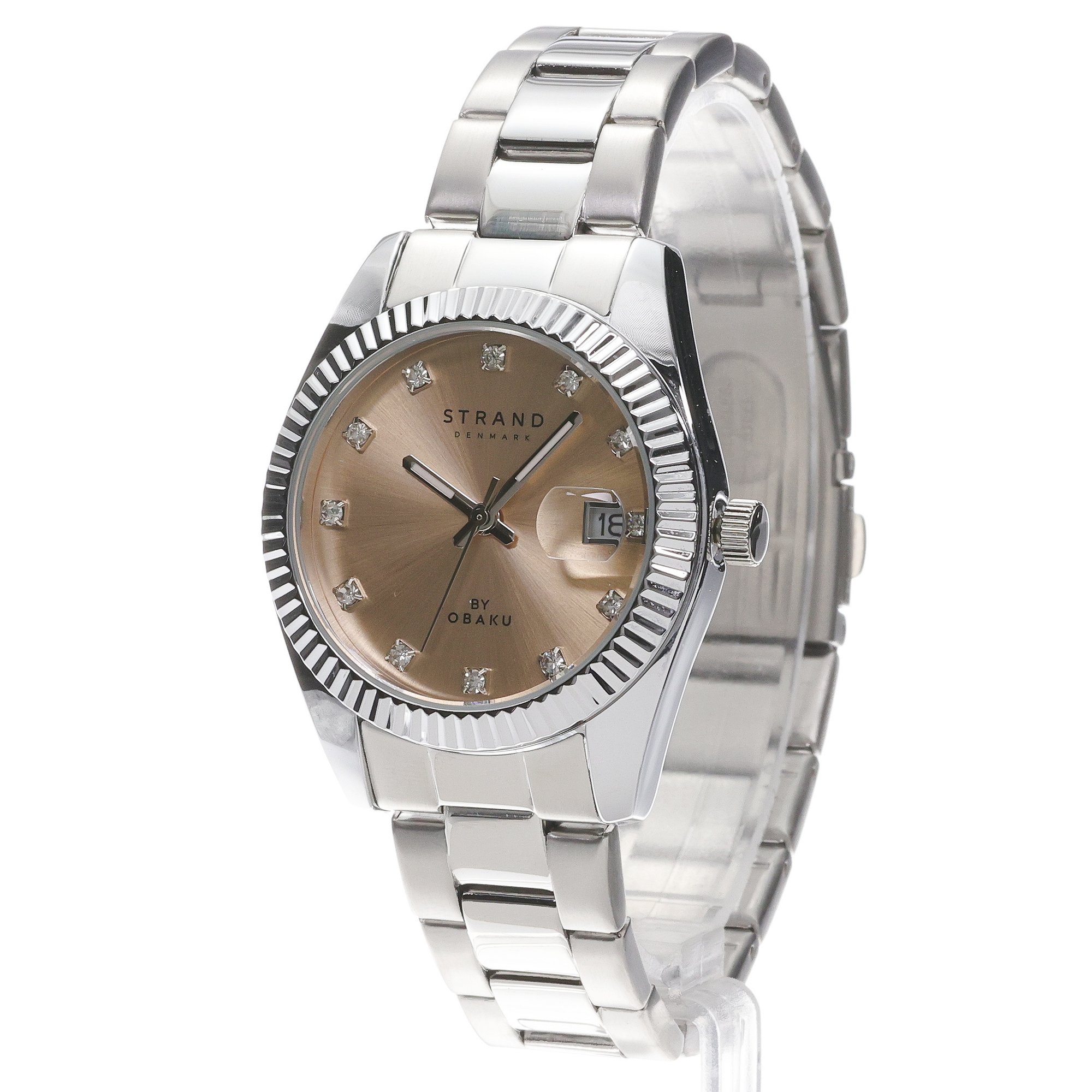 zegarek Strand S721LDCVSC srebrny Damski