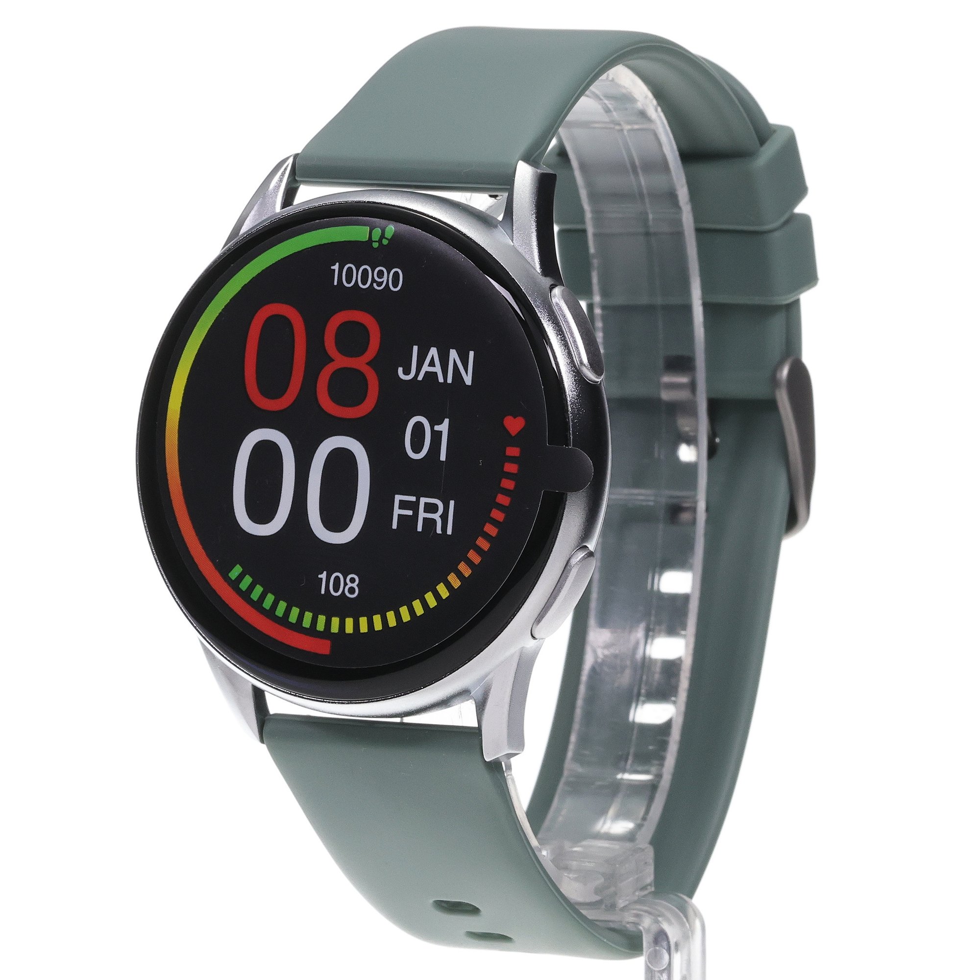 zegarek Strand S740USCBVE 45mm Zielony Smartwatch z tworzywa sztucznego