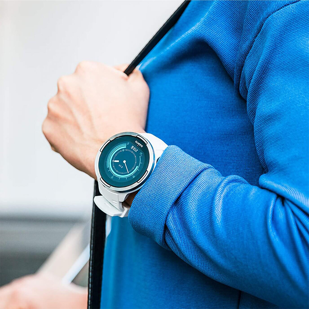 Suunto SS050090000 zegarek srebrny sportowy Suunto 9 pasek - miniatura 7