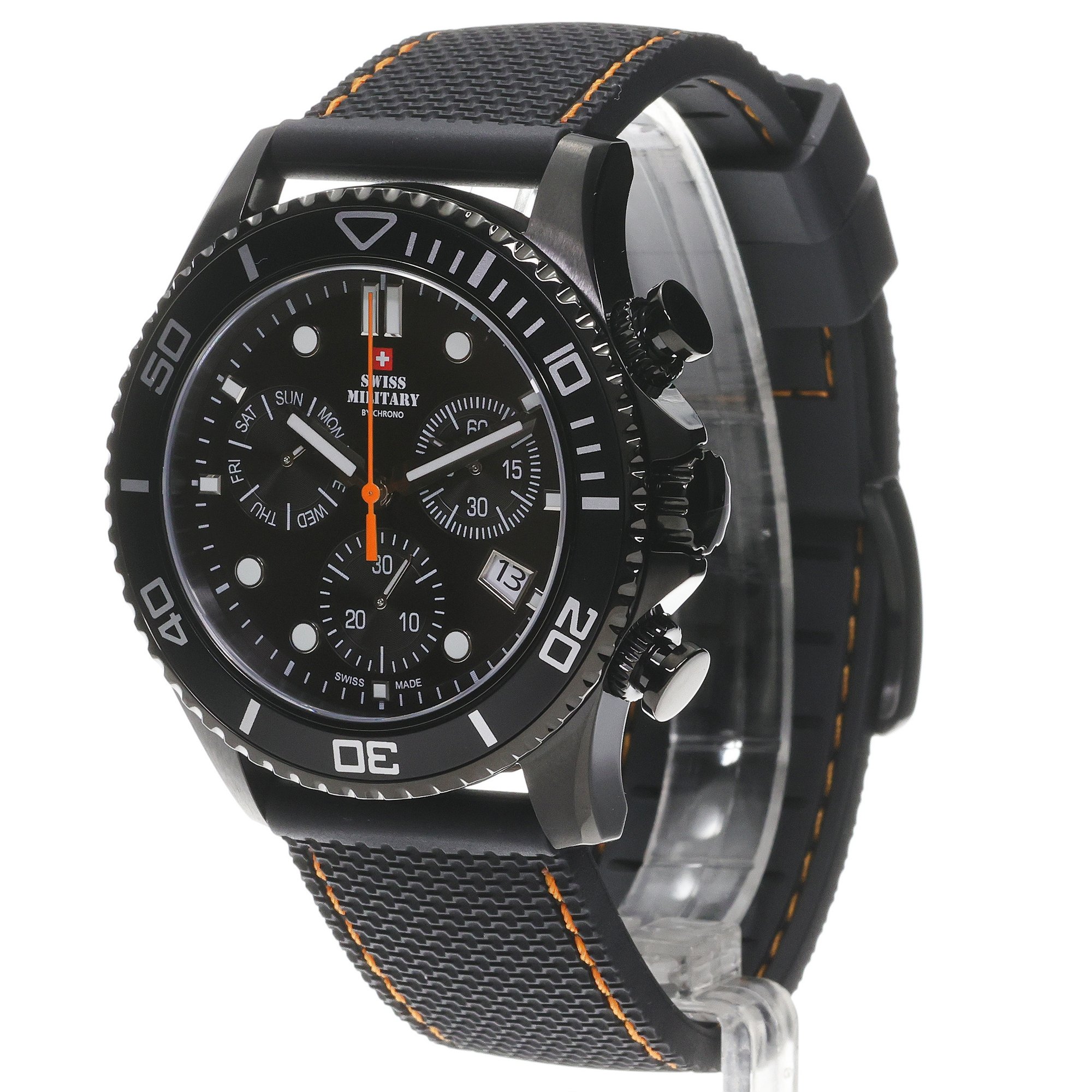 zegarek Swiss Military by Chrono SM3410108 kwarcowy męski Męskie Swiss Military XL Chronograph