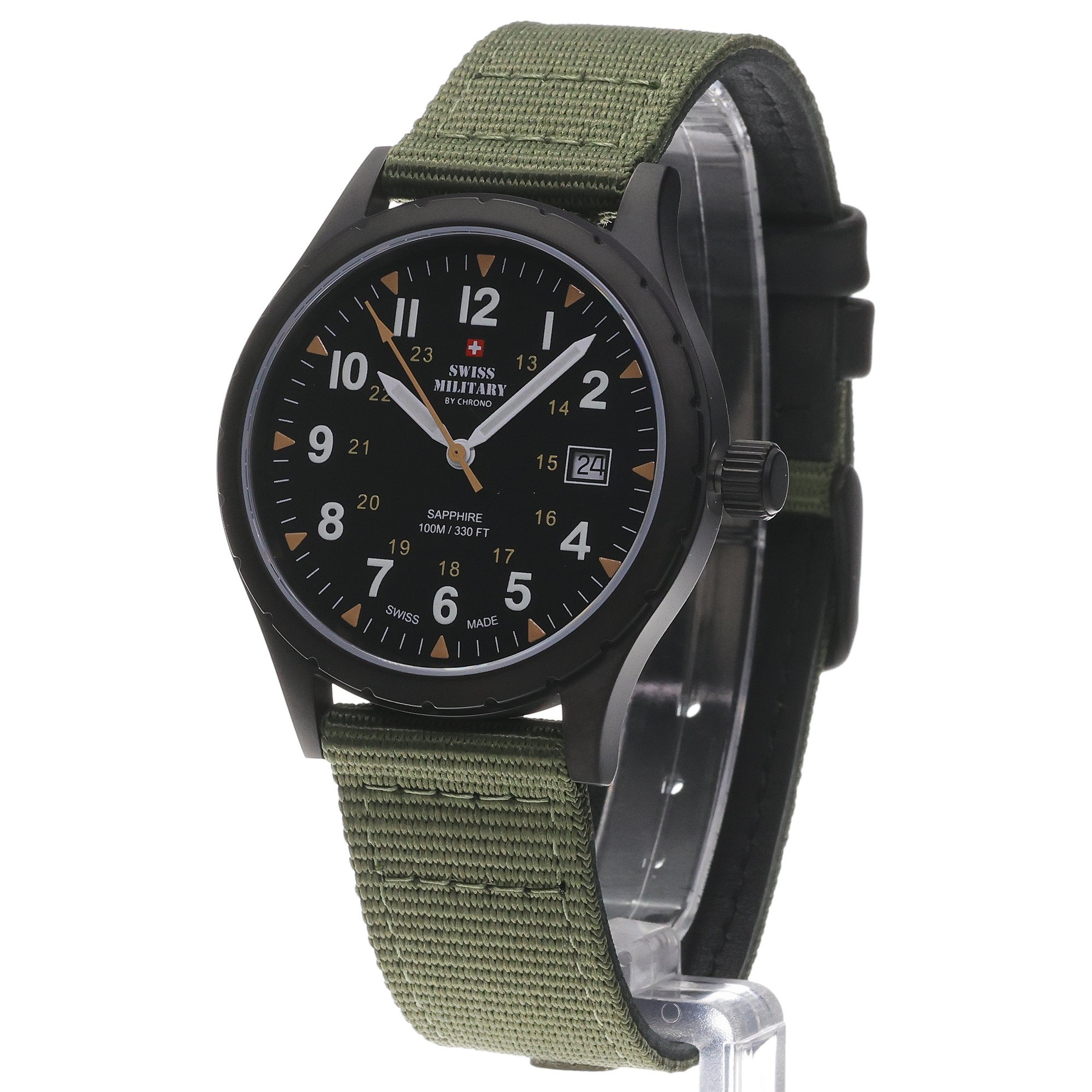 zegarek Swiss Military by Chrono SM3410807 czarny Męskie
