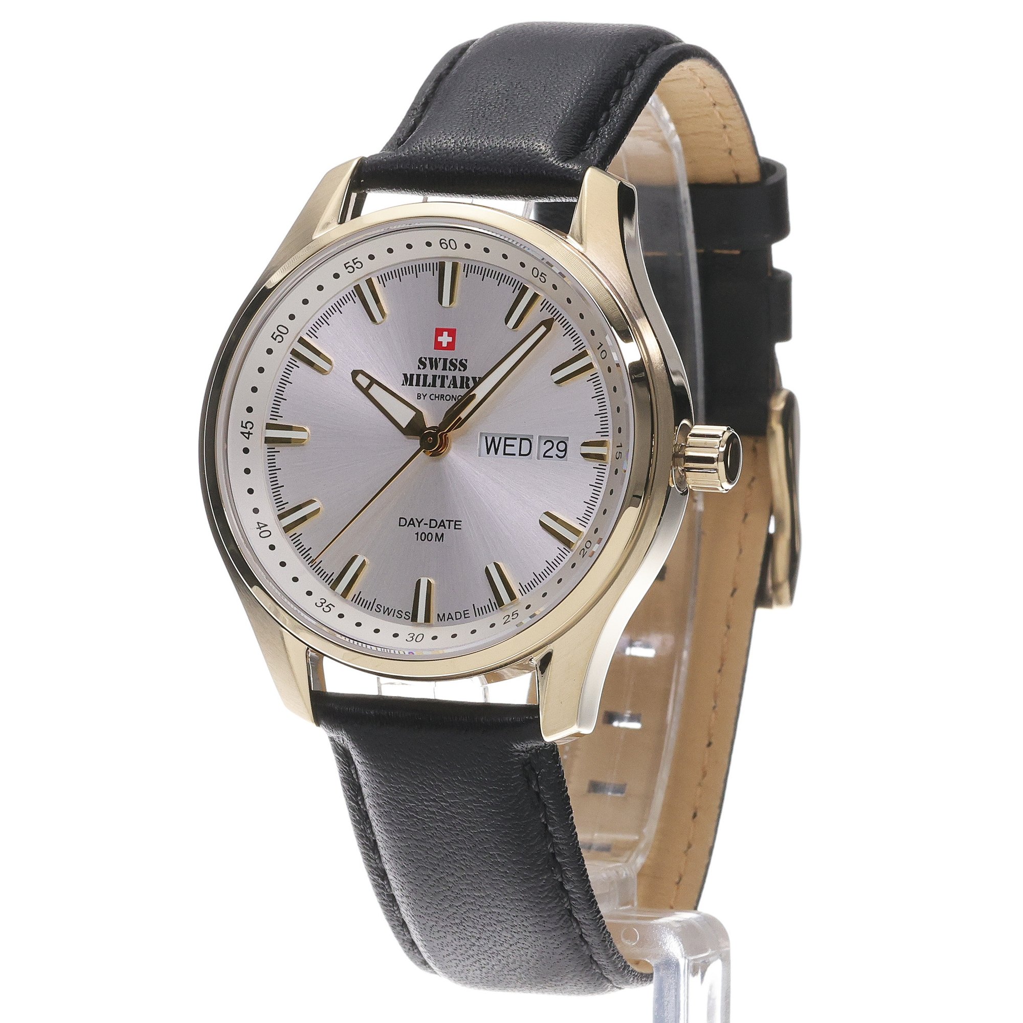 zegarek Swiss Military by Chrono SM3411606 kwarcowy męski Męskie Swiss Military Classic Day-Date