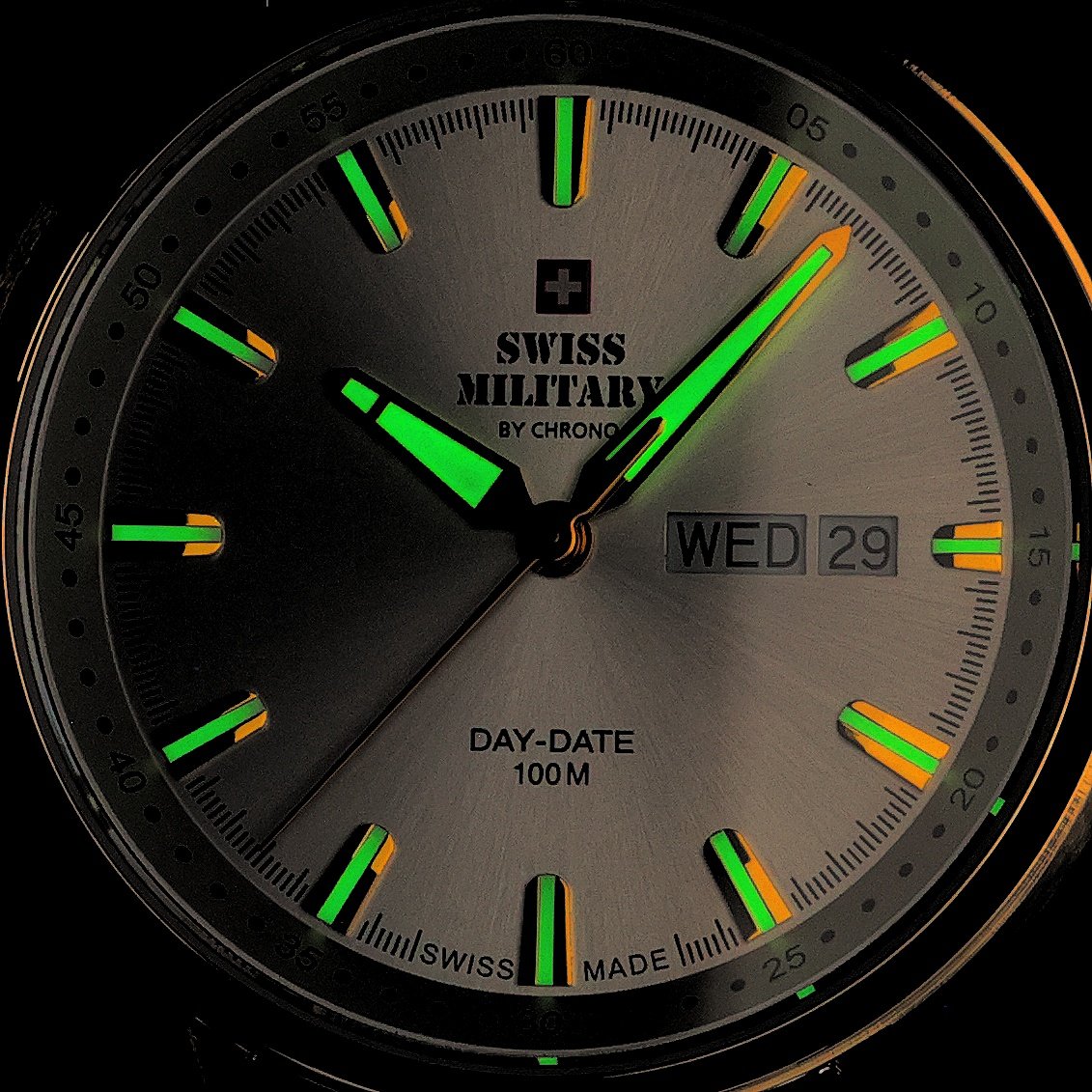 zegarek Swiss Military by Chrono SM3411606 złoty Męskie