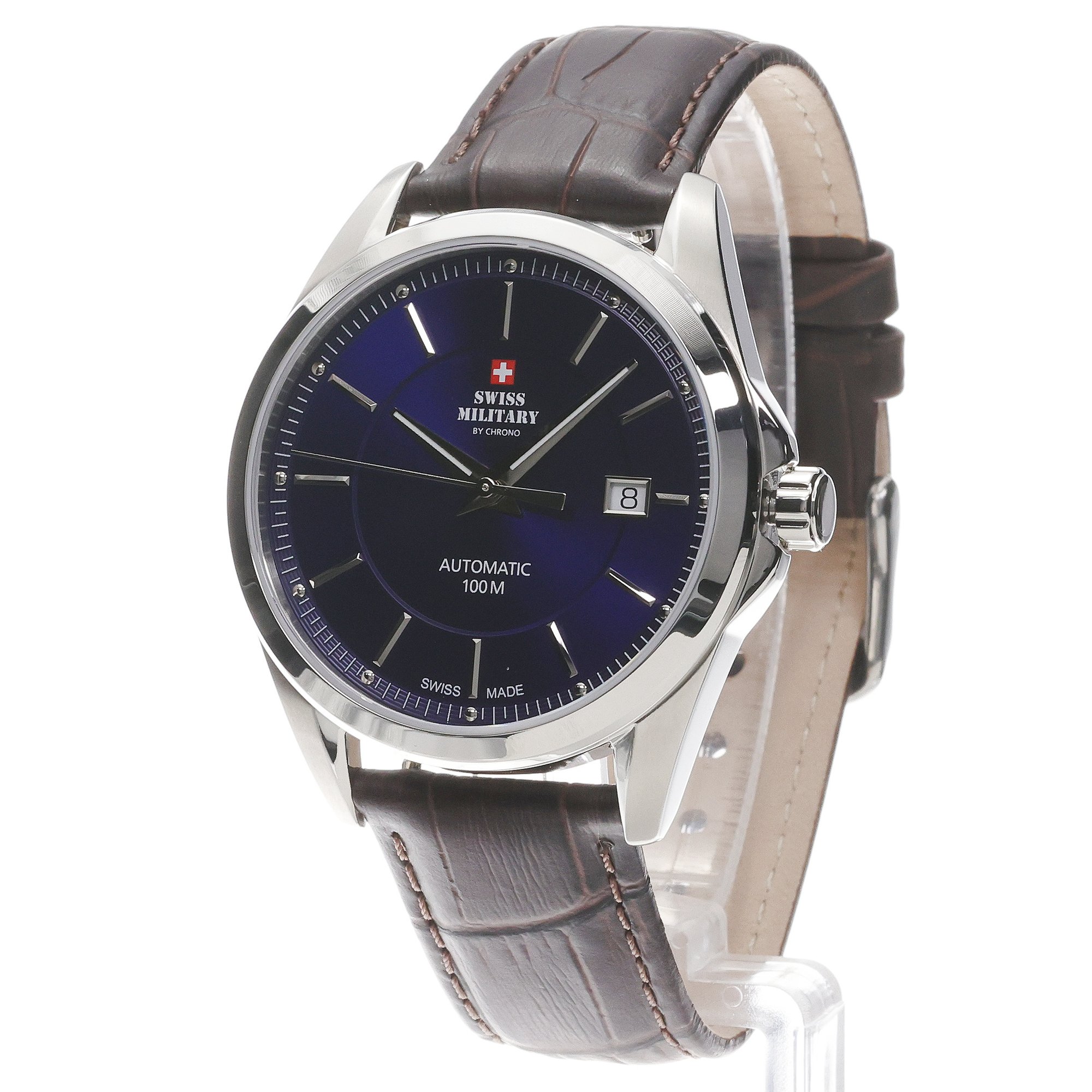 zegarek Swiss Military by Chrono SMA3408515 srebrny Męskie - miniatura 2