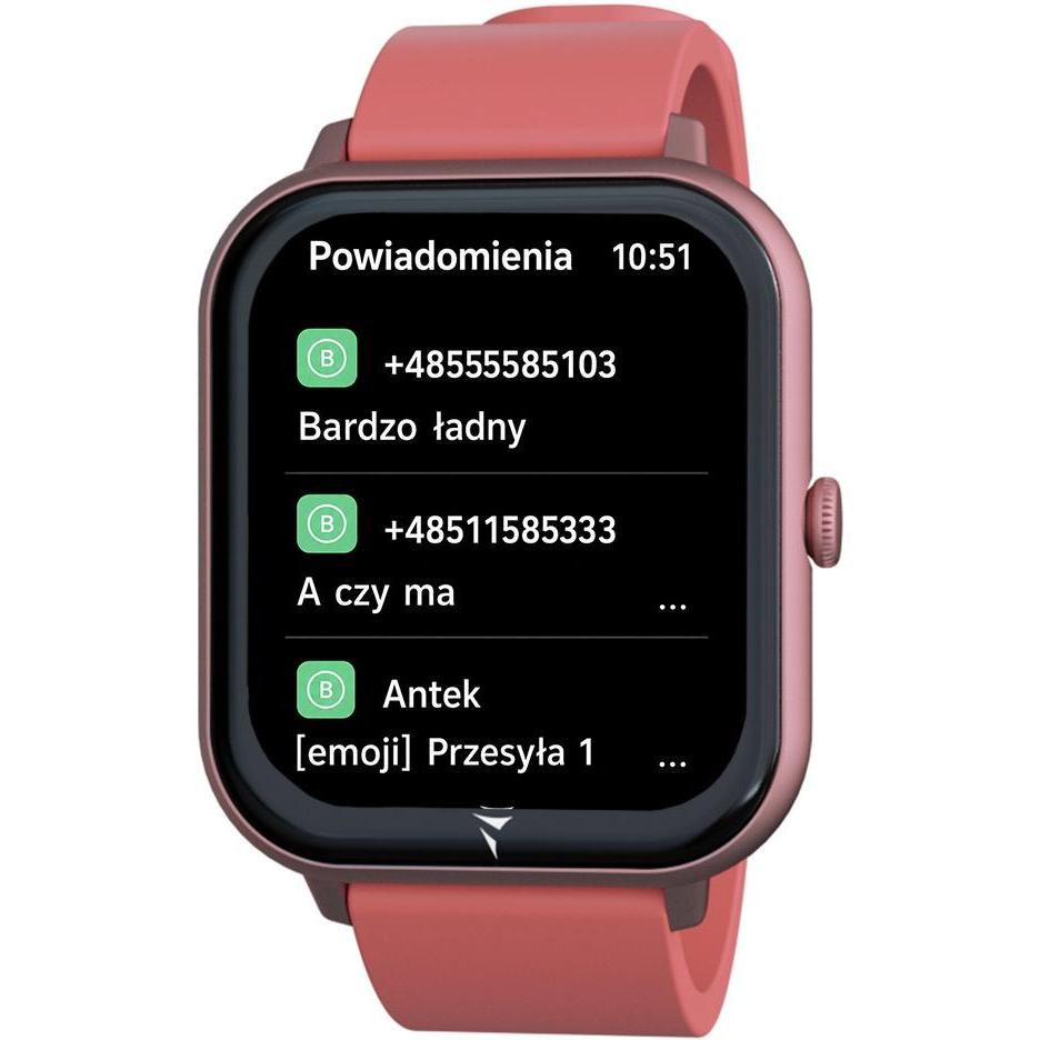 zegarek Techmade TM-GLOW-DPK Glow Róźowy zestaw z Torbą Glow