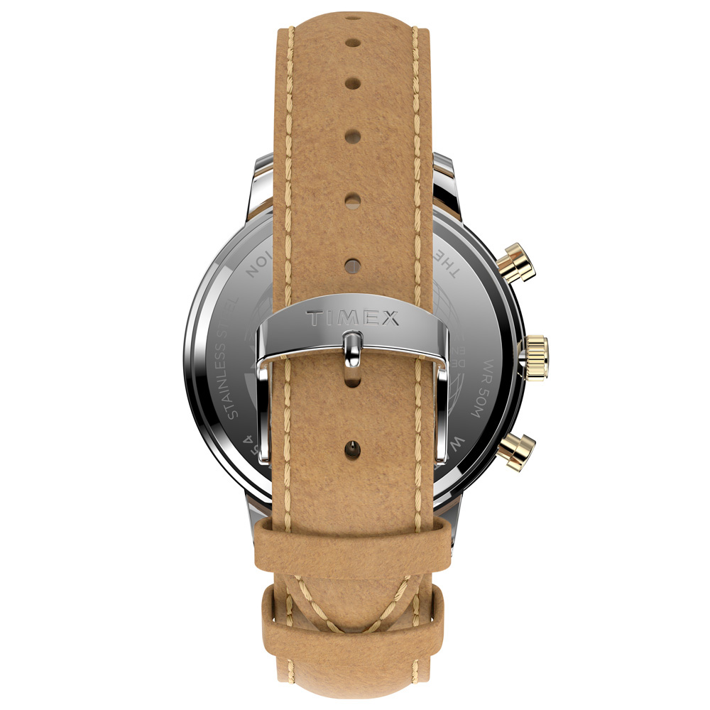 zegarek Timex TW2U39000 kwarcowy męski Chicago Chicago Chronograph 45mm - miniatura 2