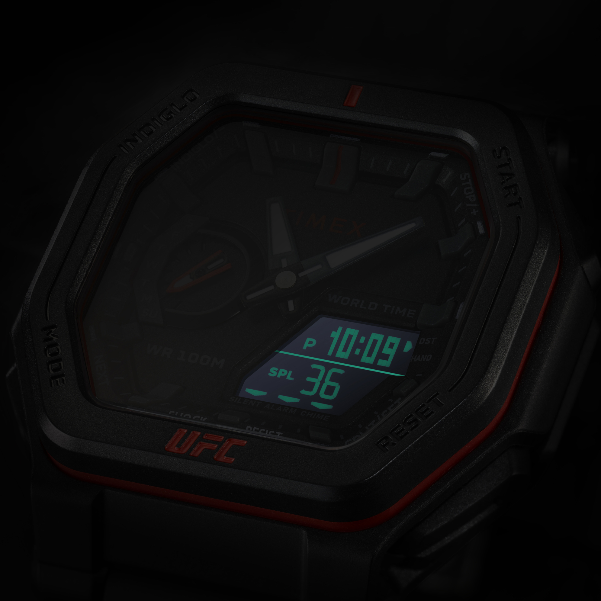 zegarek Timex TW2V55200 czarny UFC - miniatura 7