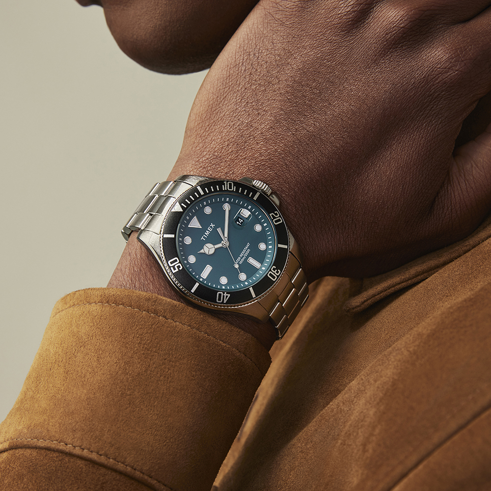 zegarek Timex TW2V91900 srebrny Harborside