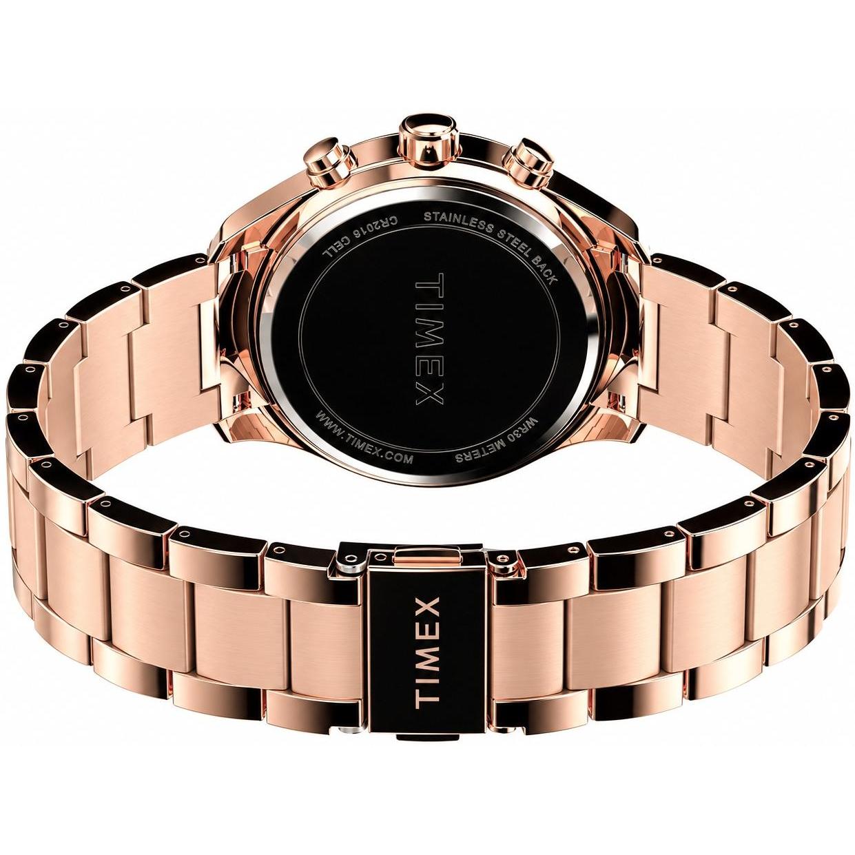 zegarek Timex TW2W20100 kwarcowy damski Dress Dress Chronograph - miniatura 5