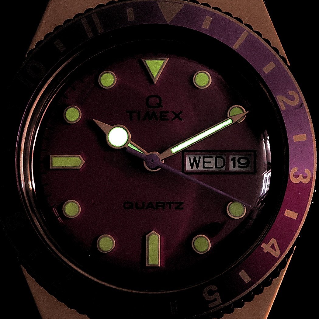 zegarek Timex TW2W41000 Q Timex Reissue 36mm Perfect Fit Bracelet Q Timex Reissue akrylowe