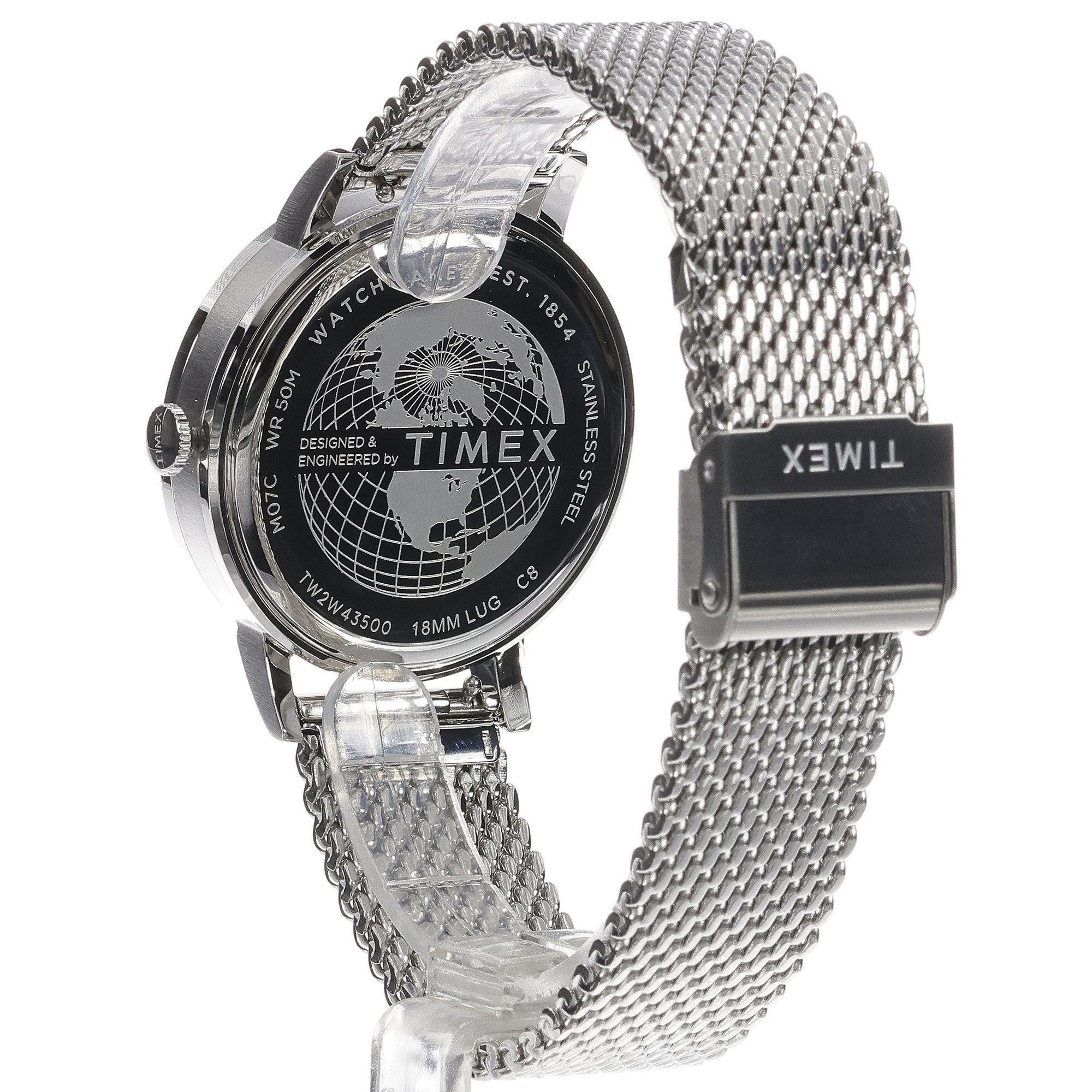zegarek Timex TW2W43500 kwarcowy męski Midtown Midtown Stainless Steel 38mm
