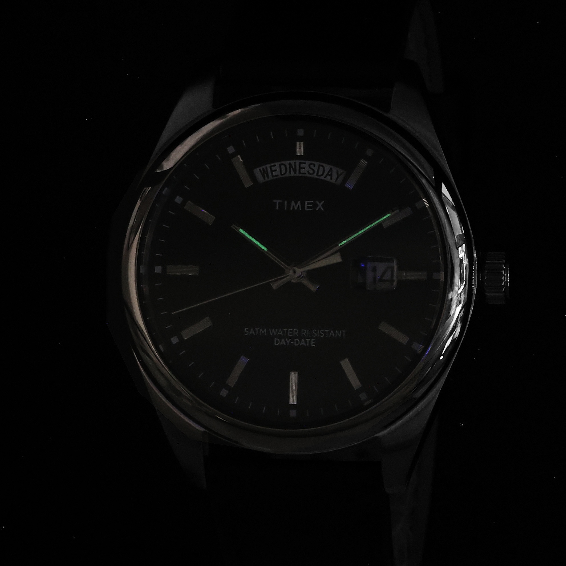 zegarek Timex TW2W57400 Legacy Eco Leather Strap Black 41mm Legacy mineralne