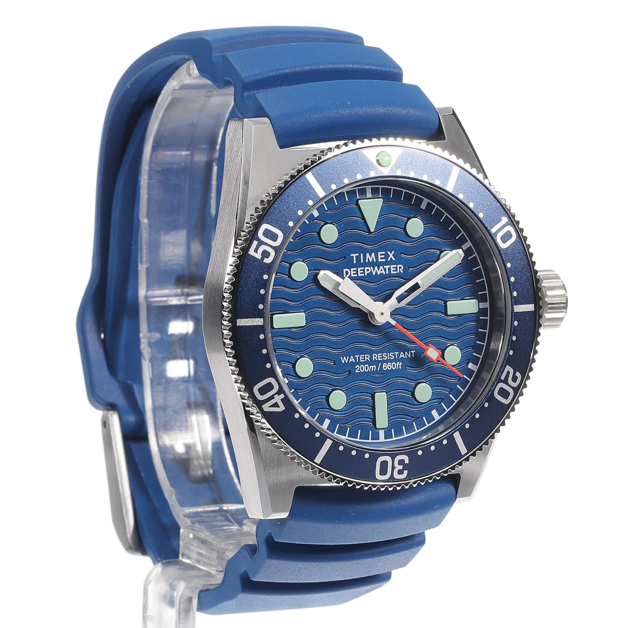 zegarek Timex TW2W74600 Deepwater Reef Blue 40mm Deepwater szafirowe